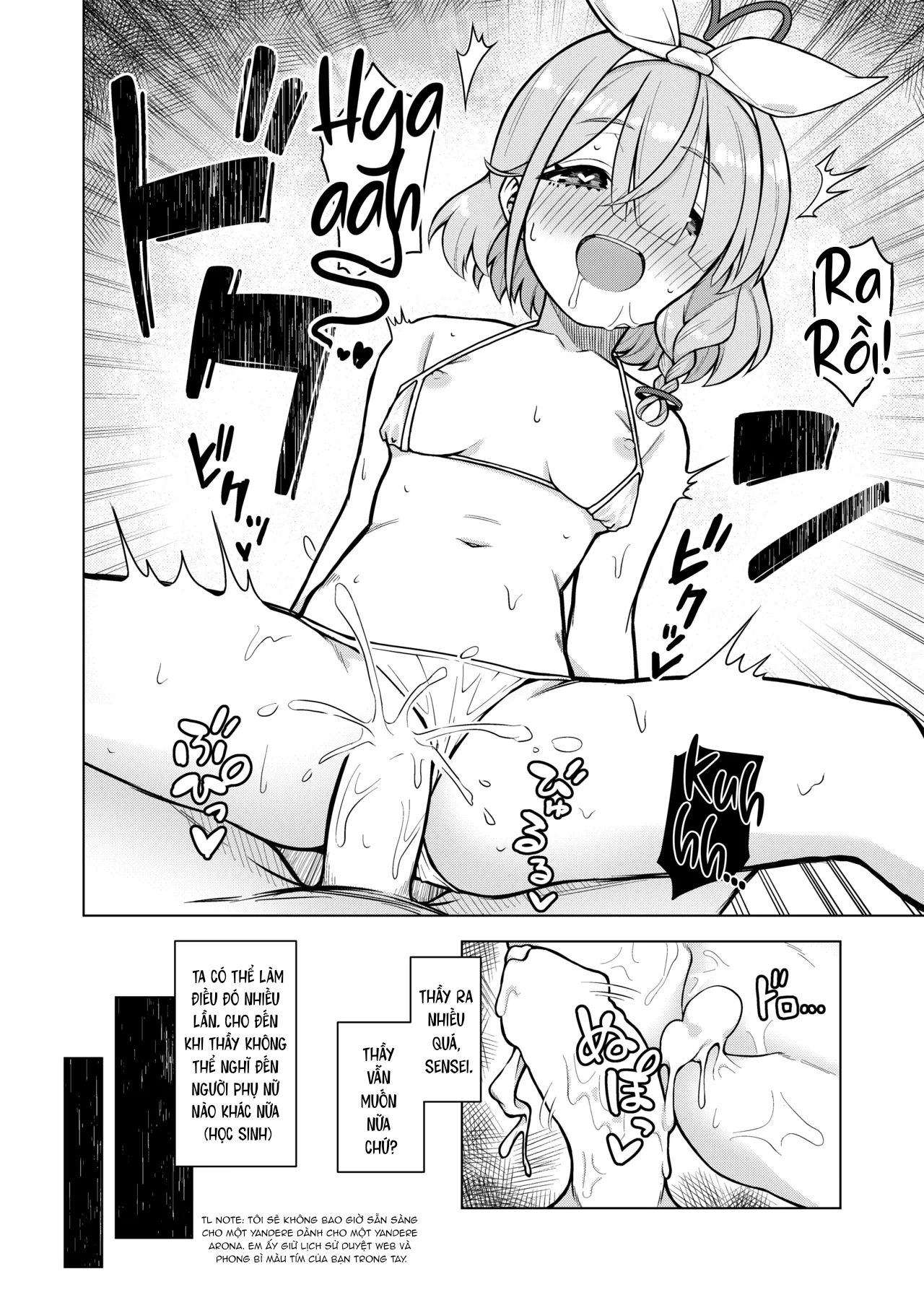 HentaiVN.net - Ảnh 14 - Arona là trợ lý tình dục cho sensei - One shot
