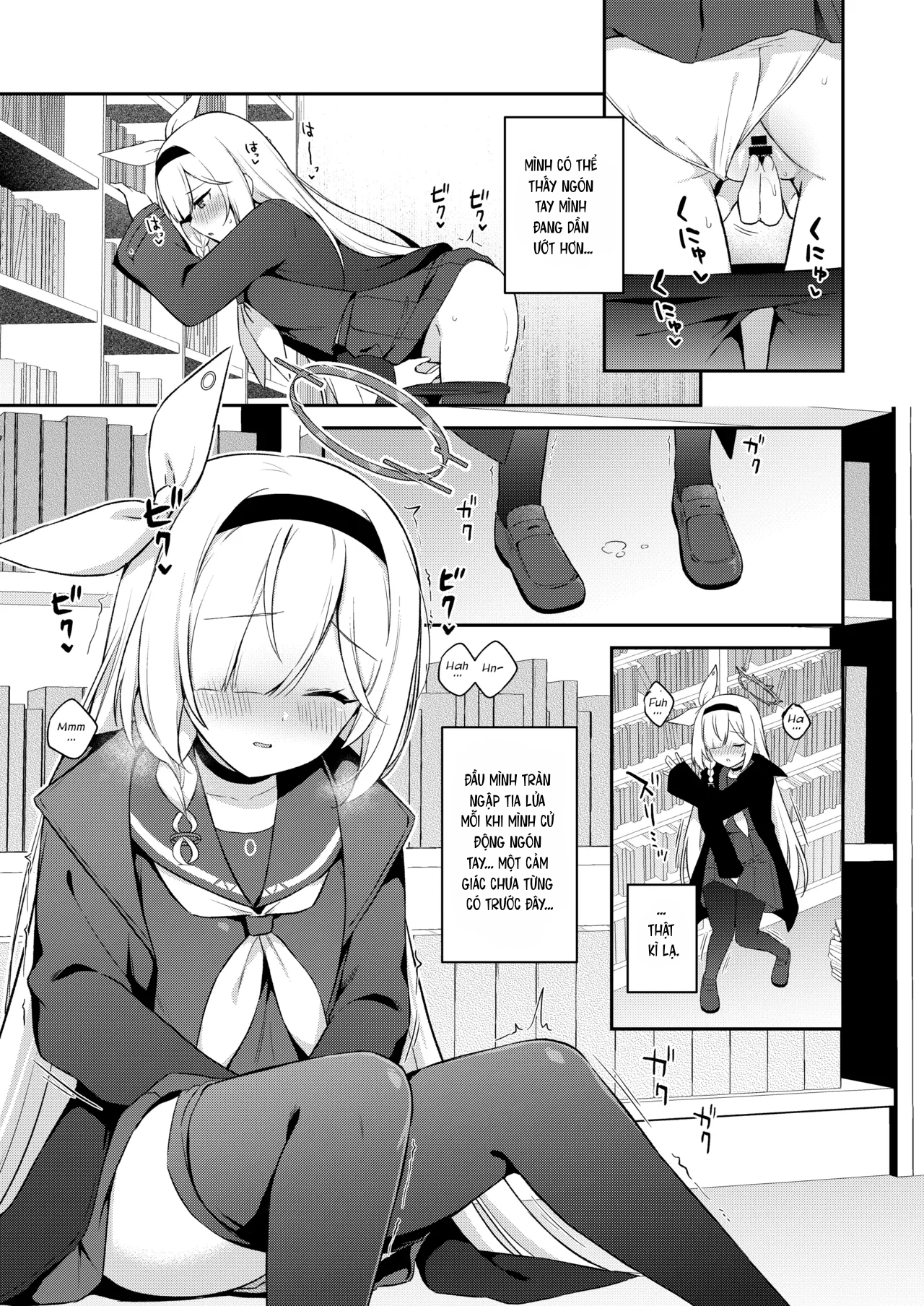 HentaiVN.net - Ảnh 21 - Arona là trợ lý tình dục cho sensei - One shot