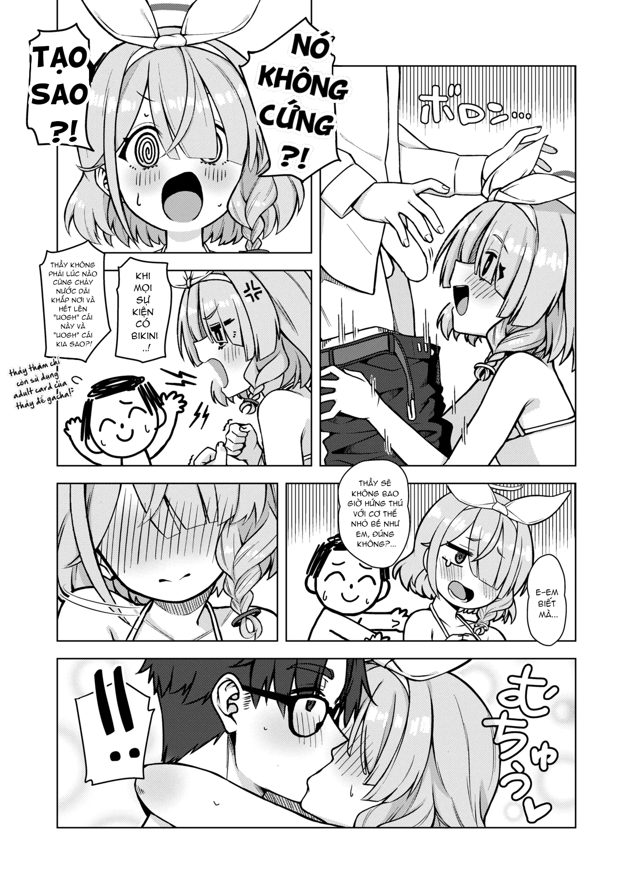 HentaiVN.net - Ảnh 8 - Arona là trợ lý tình dục cho sensei - One shot