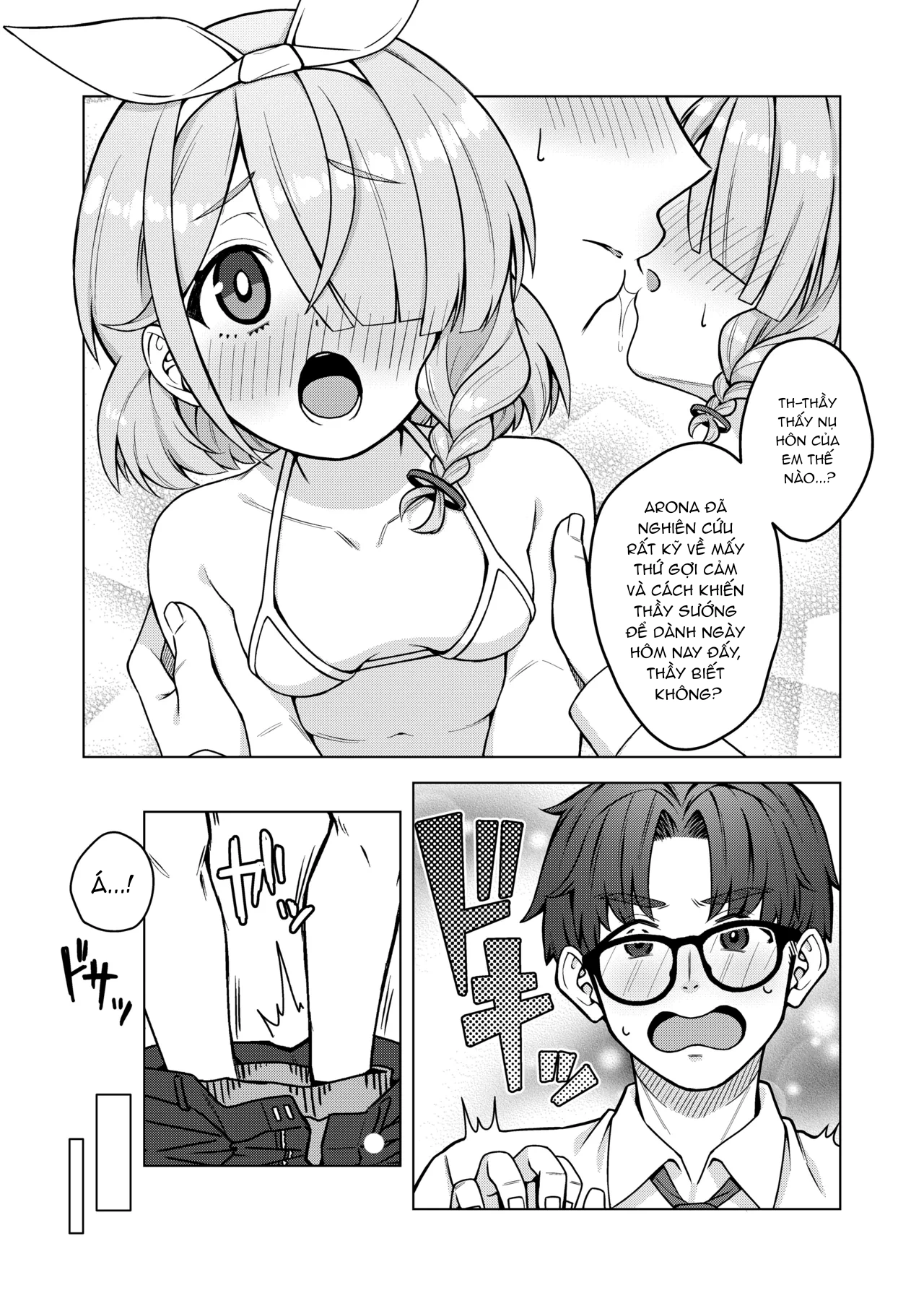 HentaiVN.net - Ảnh 9 - Arona là trợ lý tình dục cho sensei - One shot