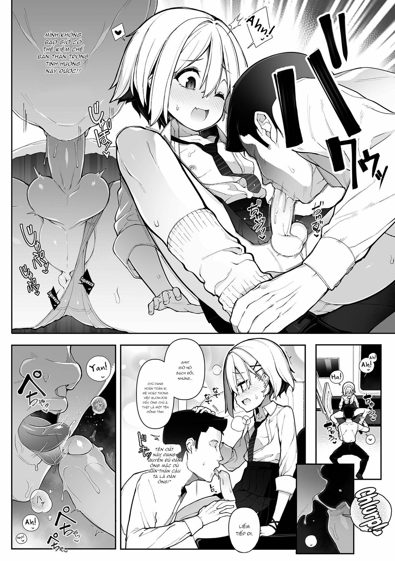 HentaiVN.net - Ảnh 8 - Densha de Yuuwaku Otokonoko - one shot
