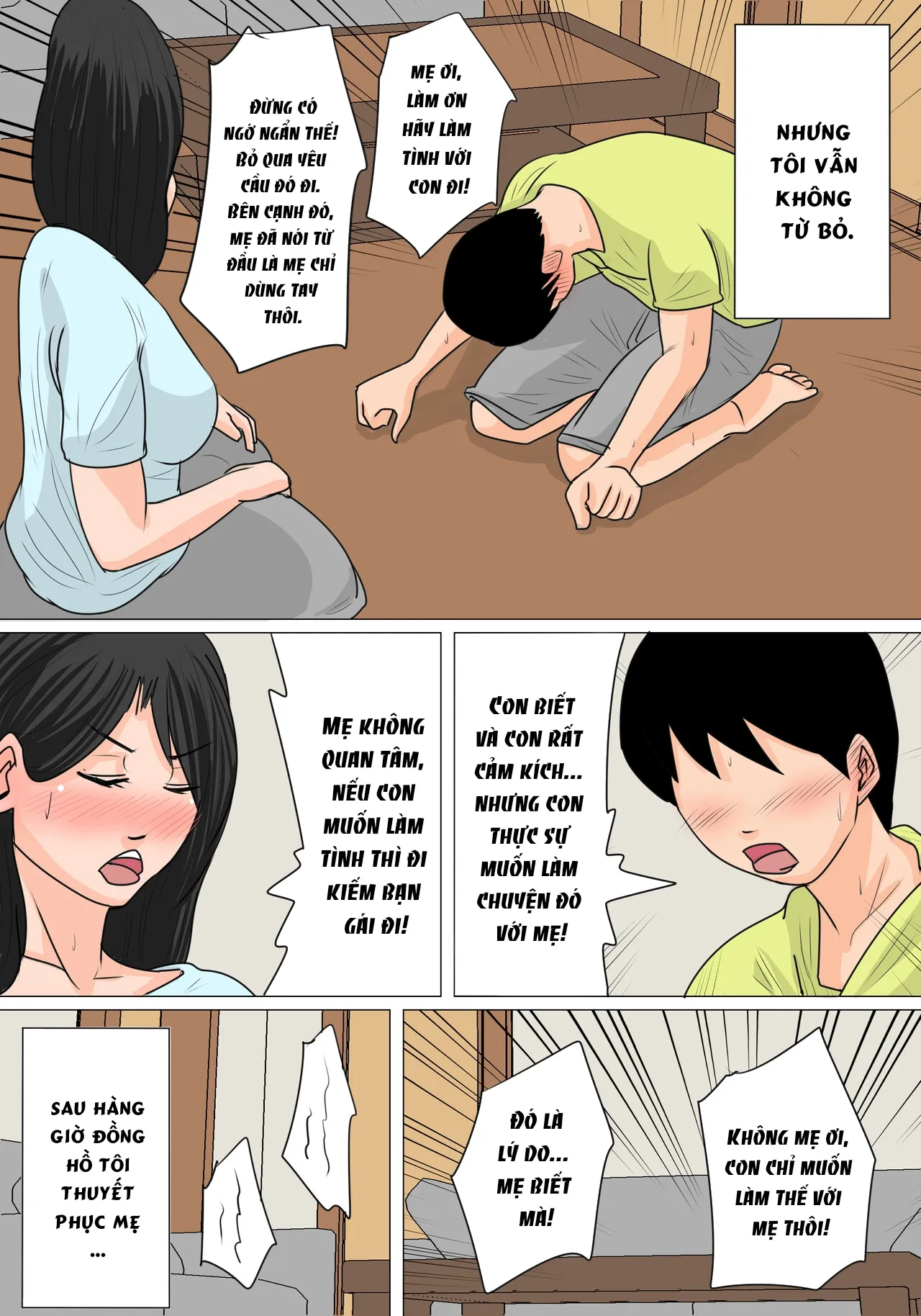 HentaiVN.net - Ảnh 20 - Tonight Mom gets me off! [Konya no Okazu wa Okaa-san! ~Nakadashi Ari no Oyako Kankei~] - Oneshot