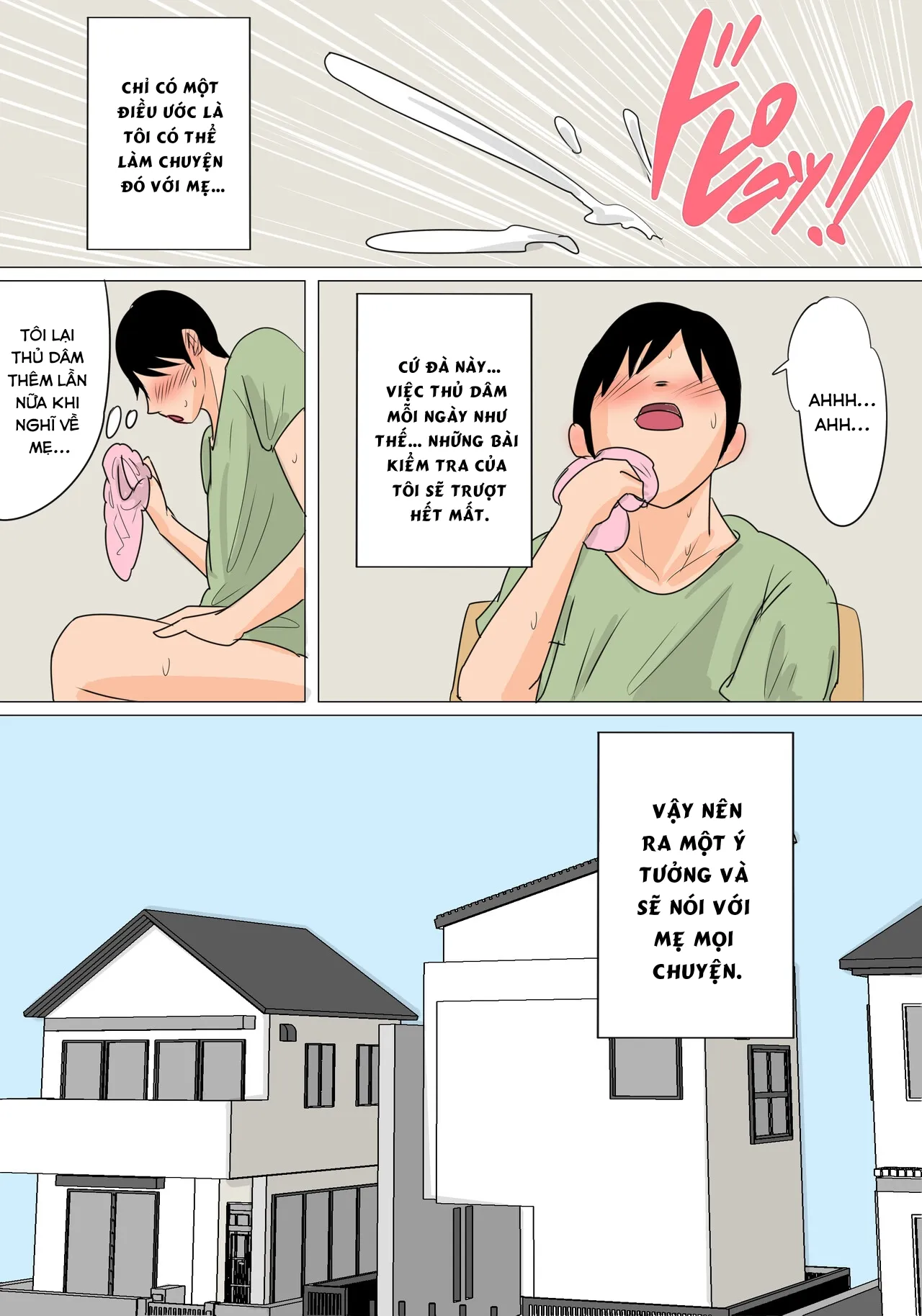 HentaiVN.net - Ảnh 3 - Tonight Mom gets me off! [Konya no Okazu wa Okaa-san! ~Nakadashi Ari no Oyako Kankei~] - Oneshot