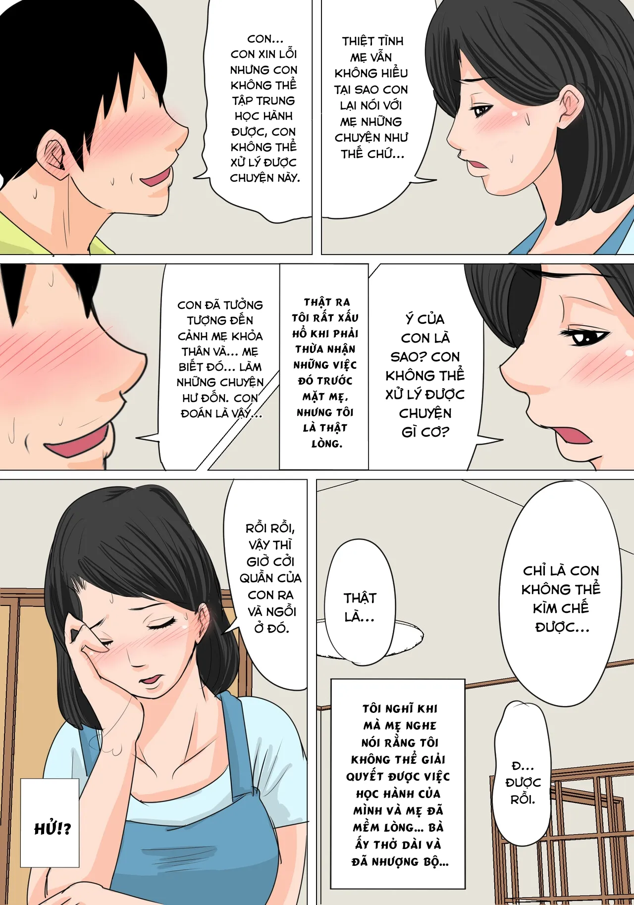 HentaiVN.net - Ảnh 5 - Tonight Mom gets me off! [Konya no Okazu wa Okaa-san! ~Nakadashi Ari no Oyako Kankei~] - Oneshot