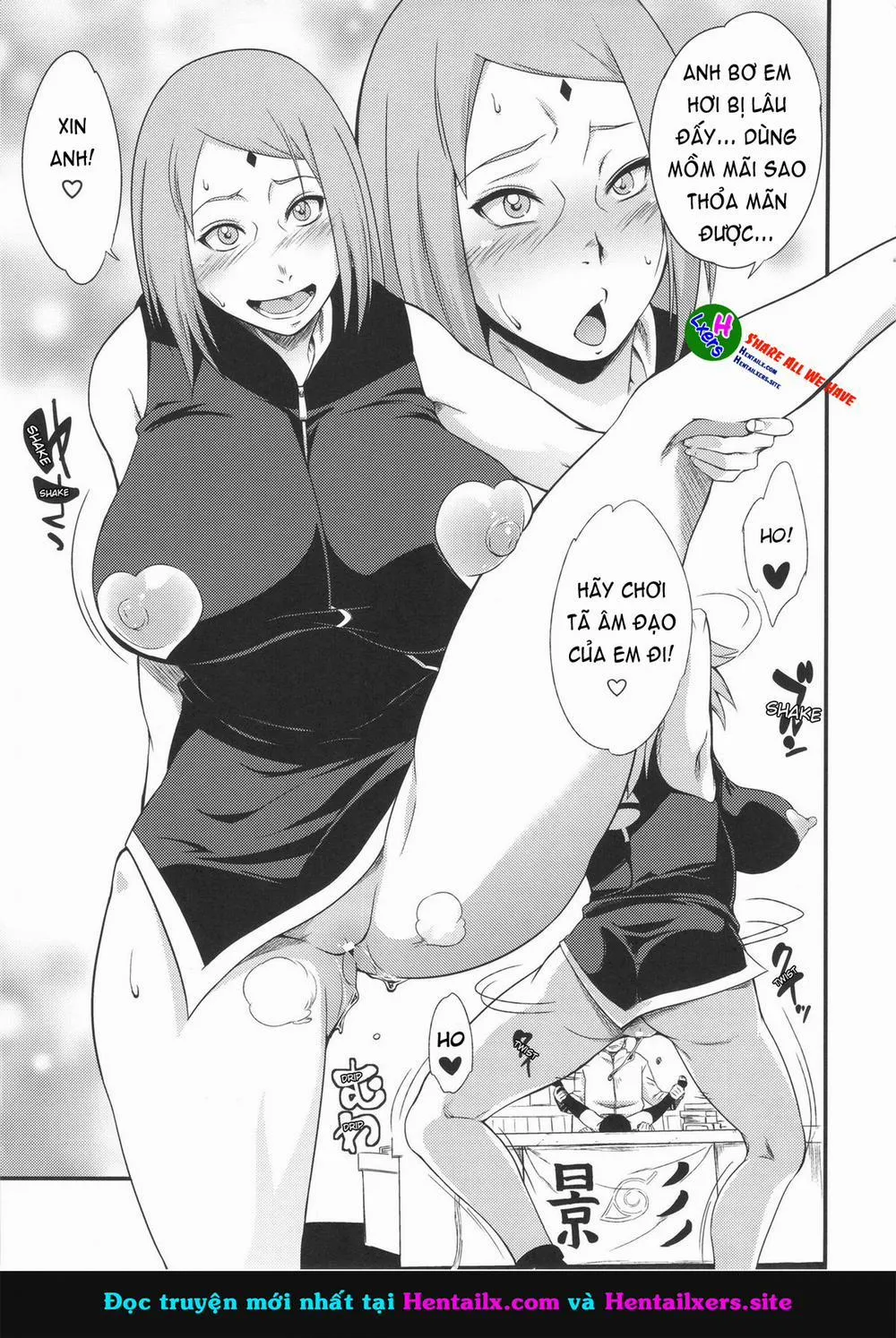 HentaiVN.net - Ảnh 16 - Konoha Donburi Aigake (Naruto) - Oneshot