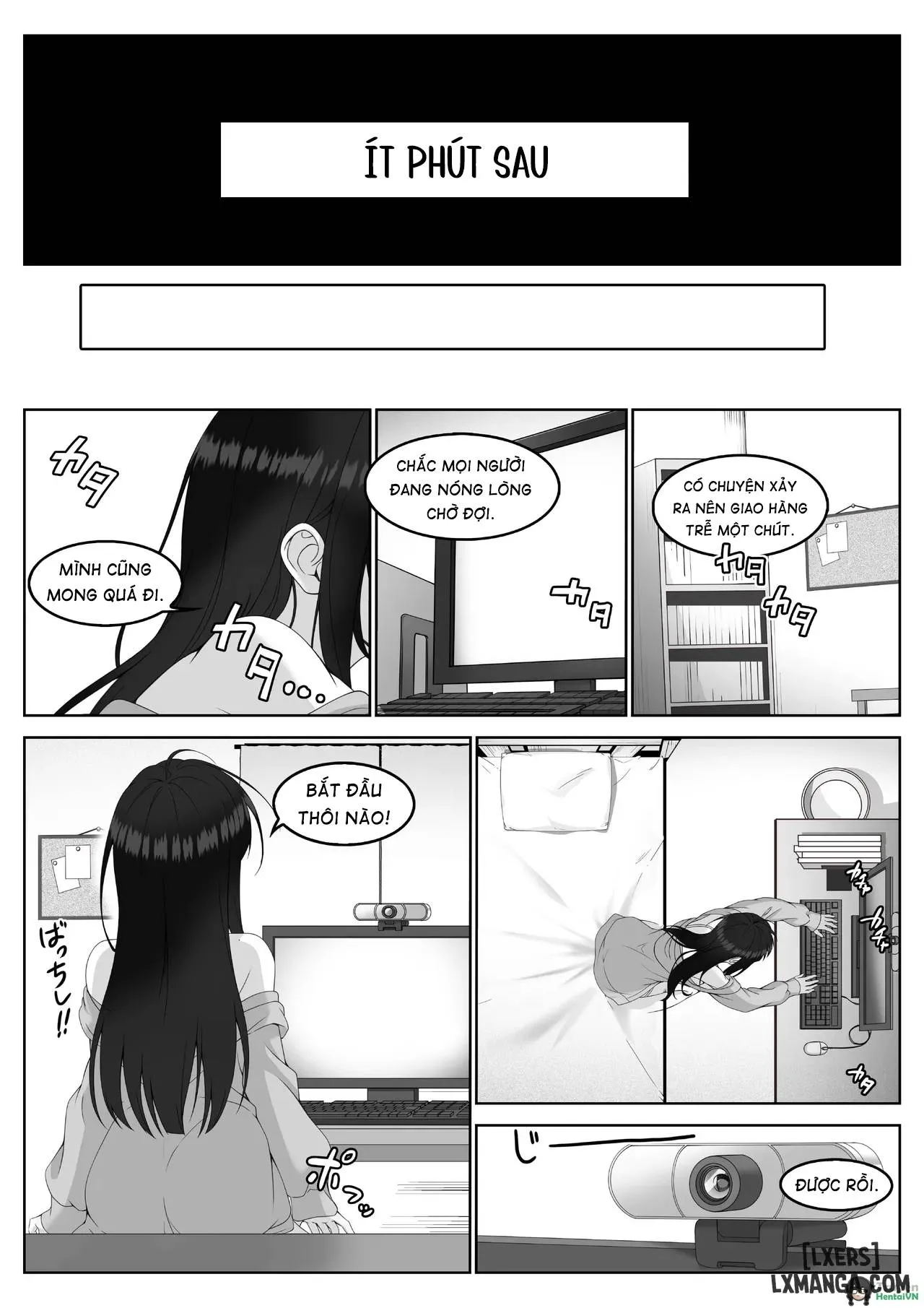 HentaiVN.net - Ảnh 13 - Streamer ‐ Neat and clean, she cha't atand the pleasure - Oneshot