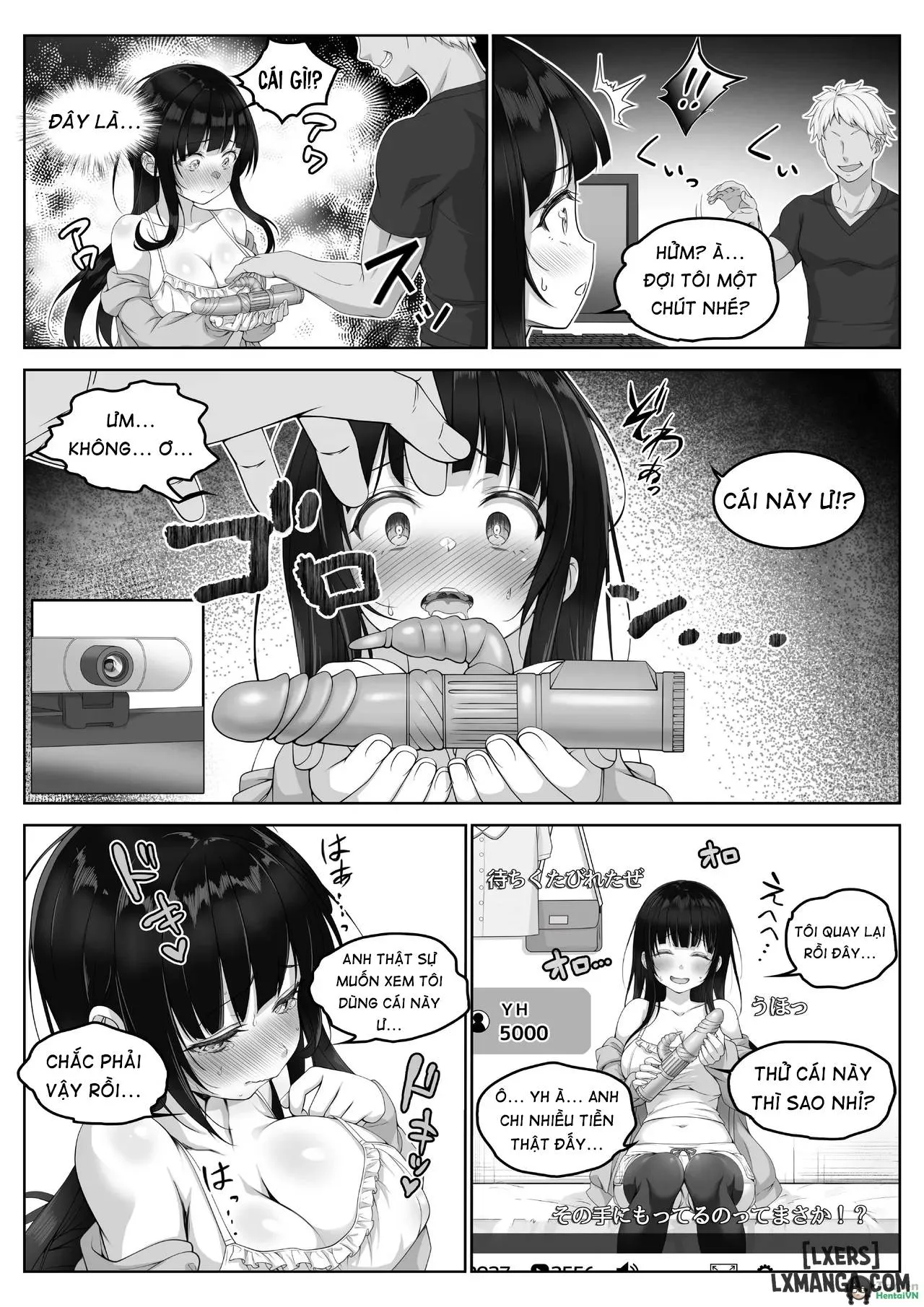 HentaiVN.net - Ảnh 20 - Streamer ‐ Neat and clean, she cha't atand the pleasure - Oneshot