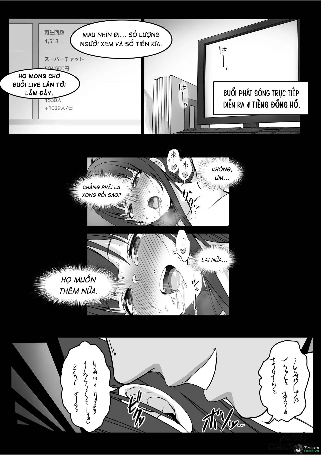 HentaiVN.net - Ảnh 44 - Streamer ‐ Neat and clean, she cha't atand the pleasure - Oneshot