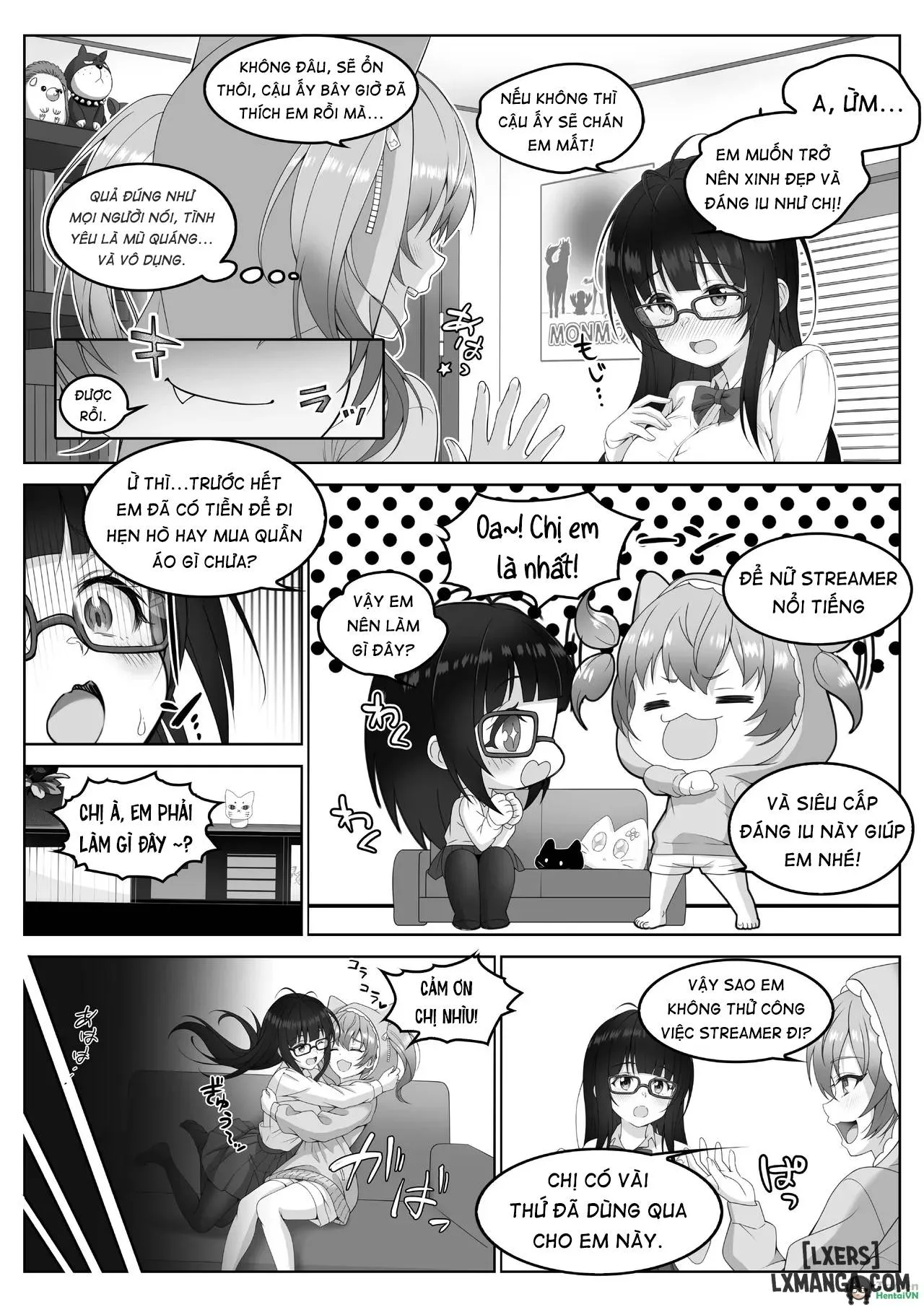 HentaiVN.net - Ảnh 9 - Streamer ‐ Neat and clean, she cha't atand the pleasure - Oneshot