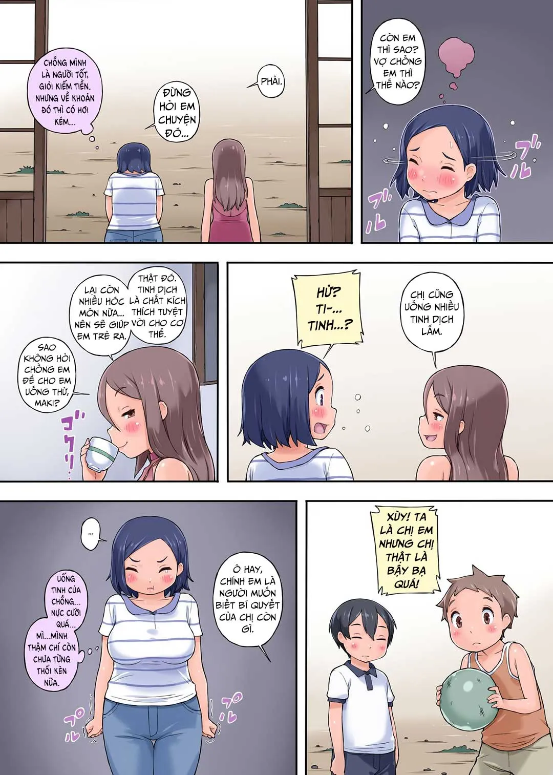 HentaiVN.net - Ảnh 7 - Aunt Cucking - About My Nephew's Dick Being Too Big [Obasan Netori ~ Oikko Chinpo Ga Deka Sugiru Kudan Ni Tsuite] - Oneshot