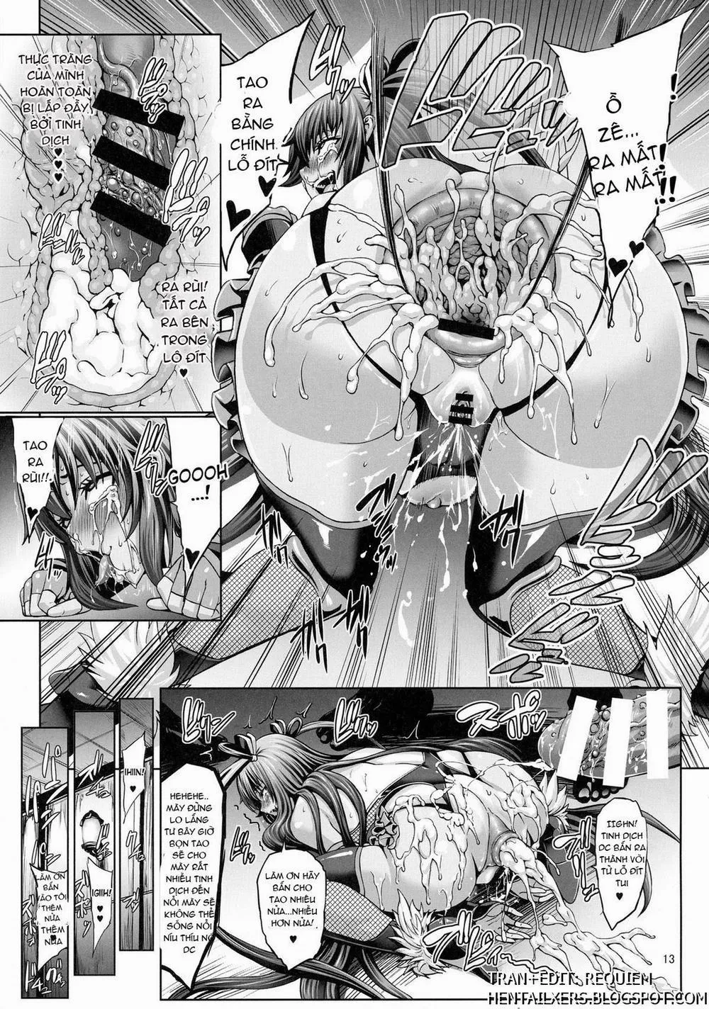 HentaiVN.net - Ảnh 15 - Taimanin Buta Ochi Oyako (Taimanin Yukikaze) - Oneshot