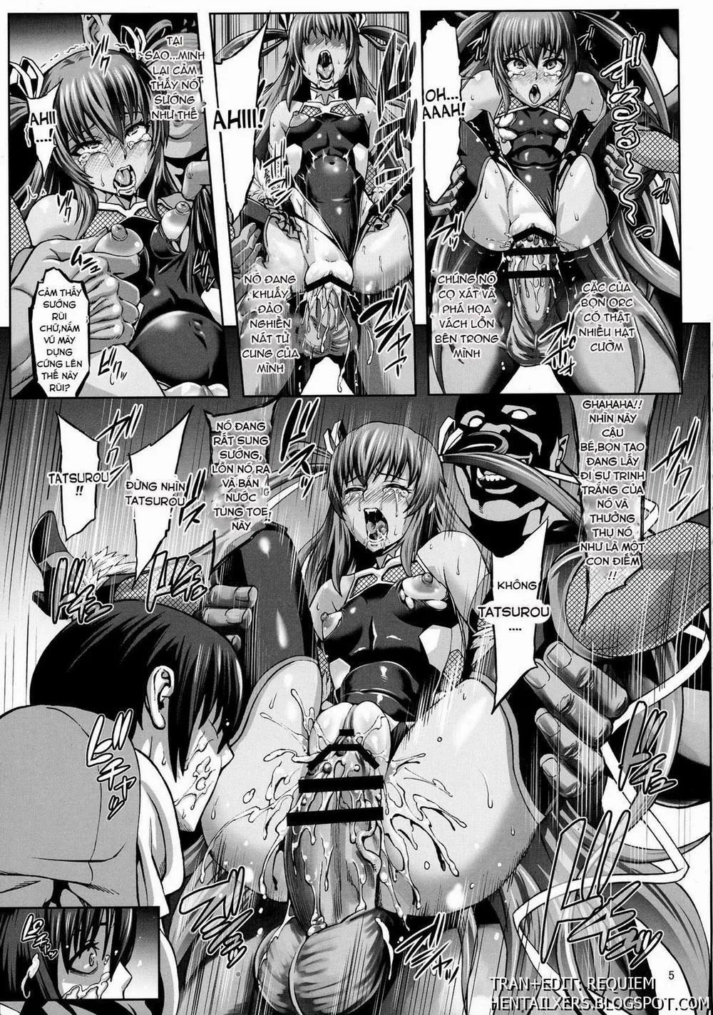 HentaiVN.net - Ảnh 7 - Taimanin Buta Ochi Oyako (Taimanin Yukikaze) - Oneshot