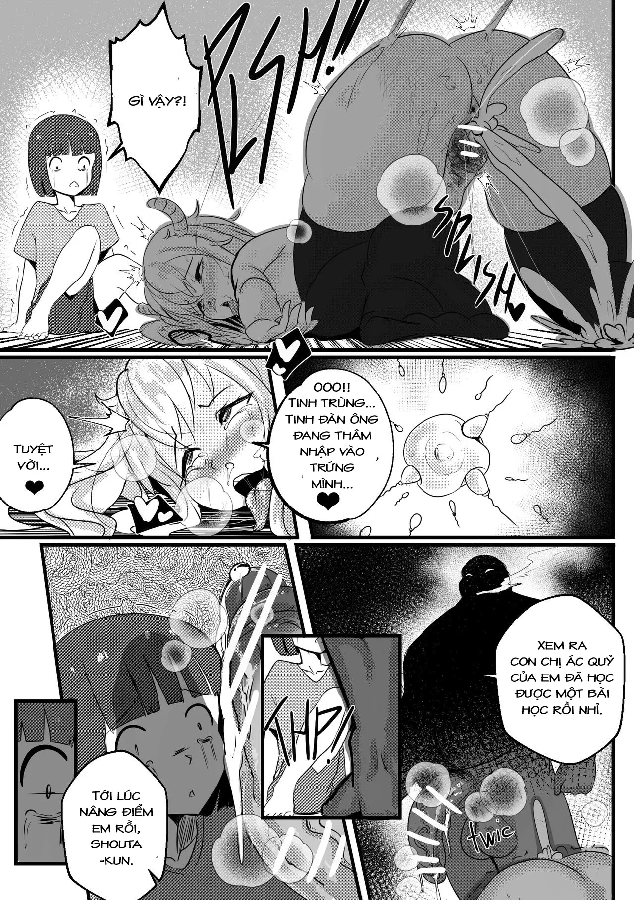 HentaiVN.net - Ảnh 14 - Chị gái vì tôi mà bú cặc thầy giáo! [B-Trayal 33 (Kobayashi-san-chi no Maid Dragon) ; 小林さんちのメイドラゴン] - Oneshot