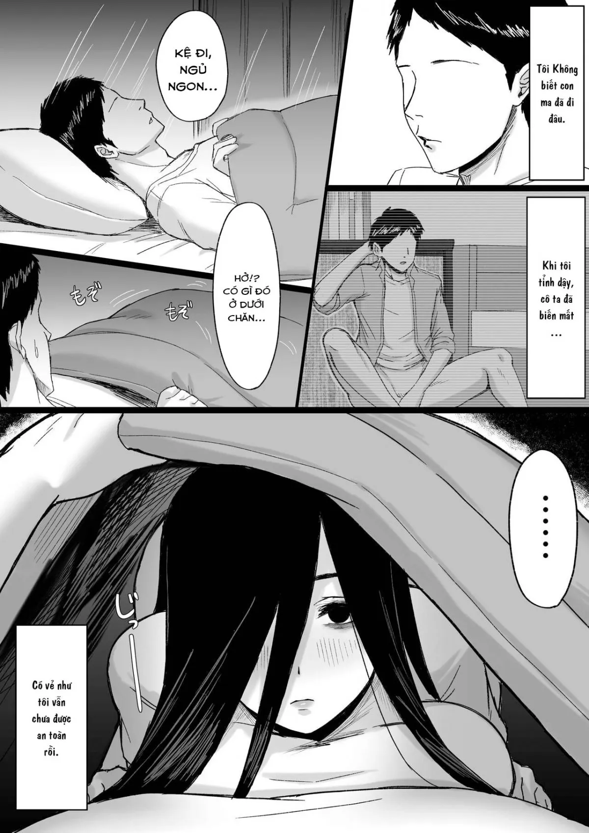 HentaiVN.net - Ảnh 33 - Shiroi Heya ~Mukanjou Bakunyuu Yuurei ni Shinu made Shiboritorareru~ - Oneshot