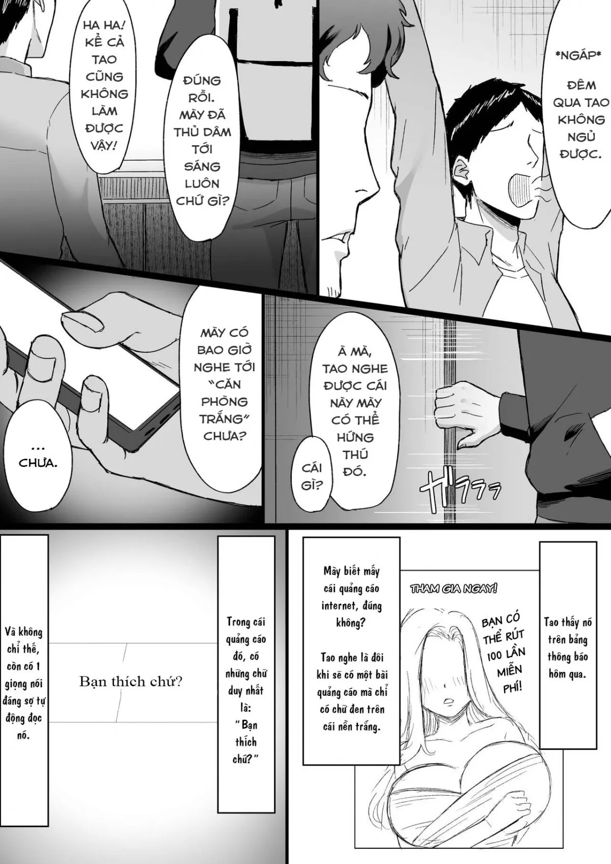 HentaiVN.net - Ảnh 5 - Shiroi Heya ~Mukanjou Bakunyuu Yuurei ni Shinu made Shiboritorareru~ - Oneshot