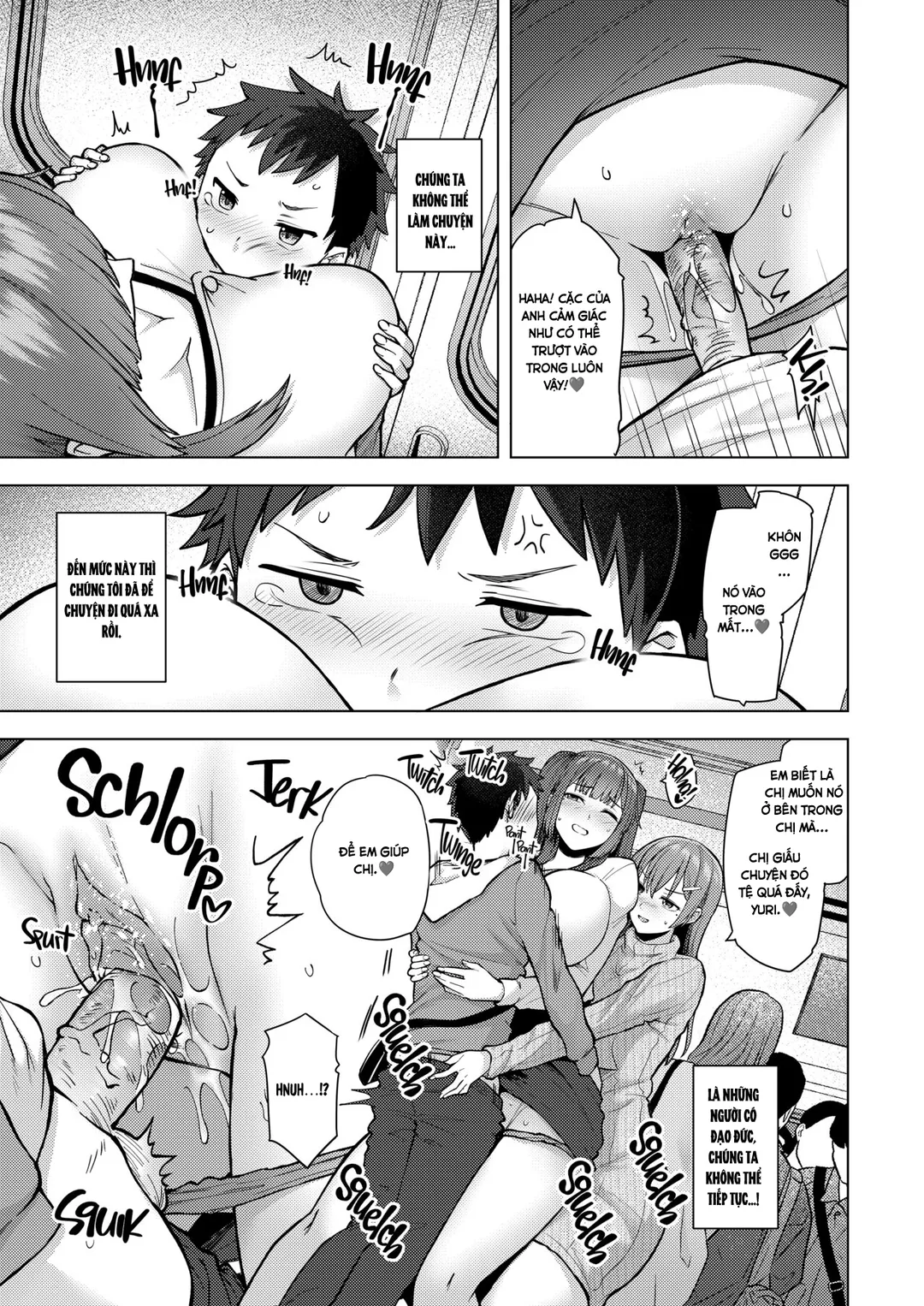 HentaiVN.net - Ảnh 17 - Bị hai em gái kế chế ngự - Oneshot