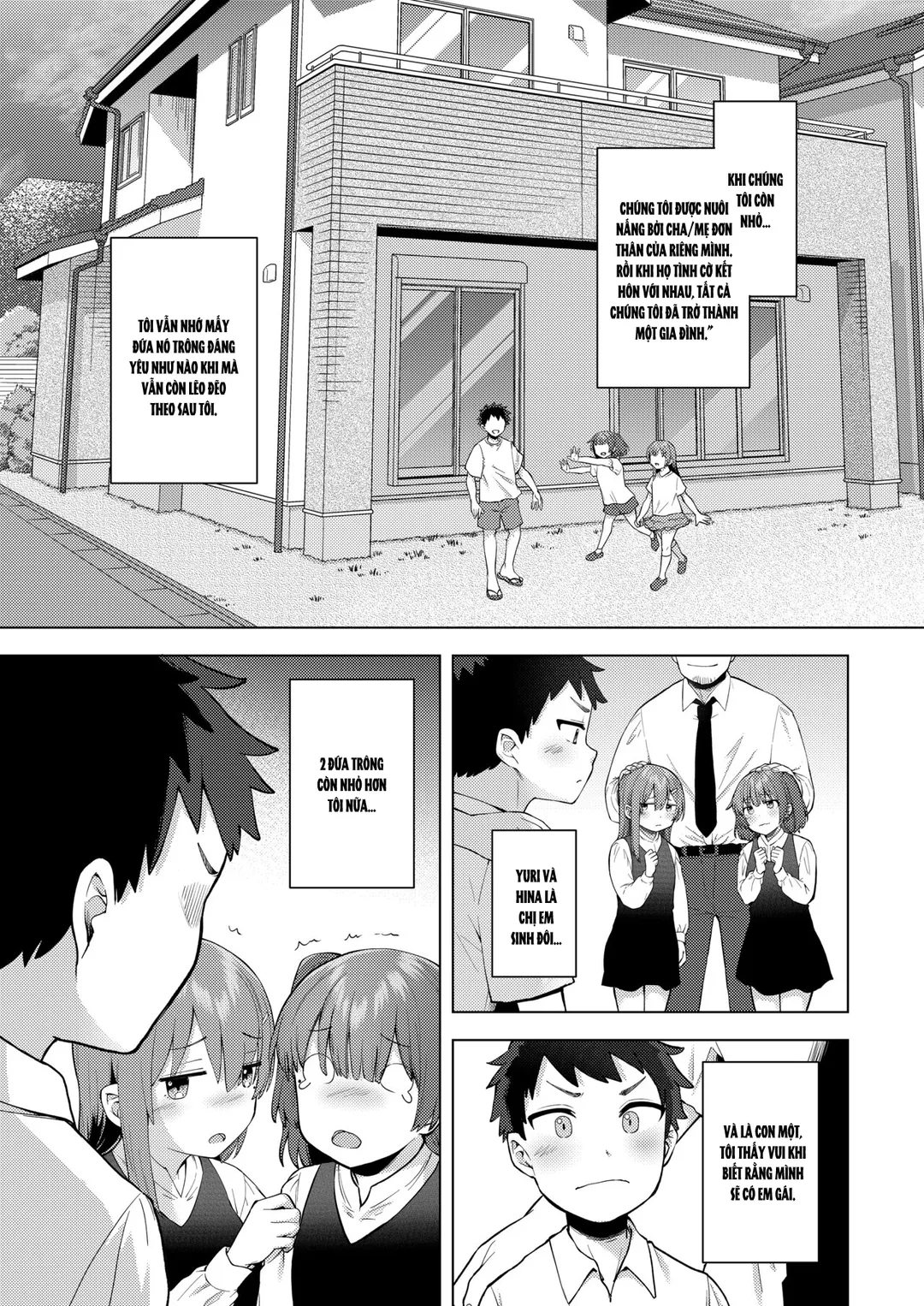 HentaiVN.net - Ảnh 5 - Bị hai em gái kế chế ngự - Oneshot
