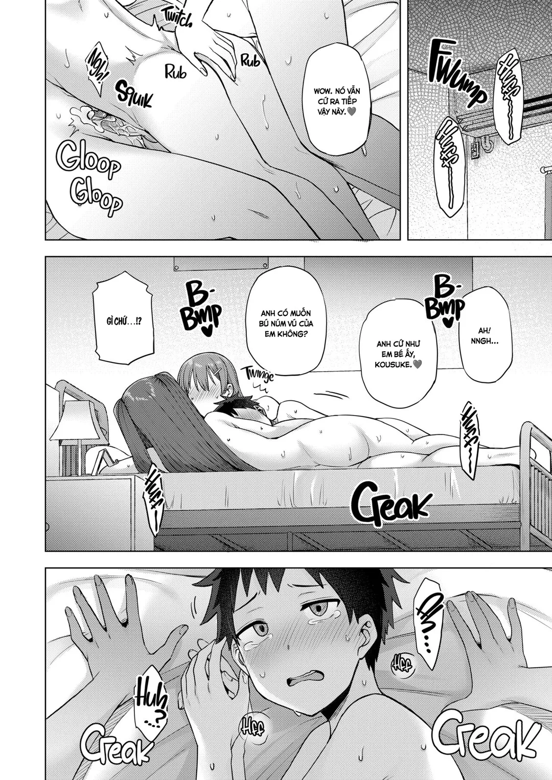 HentaiVN.net - Ảnh 52 - Bị hai em gái kế chế ngự - Oneshot