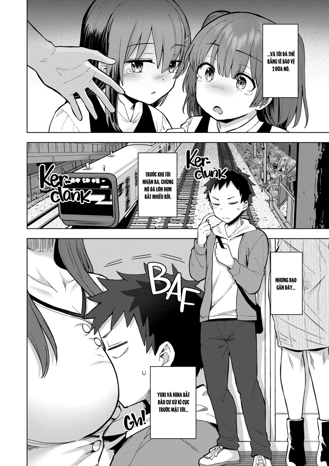 HentaiVN.net - Ảnh 6 - Bị hai em gái kế chế ngự - Oneshot