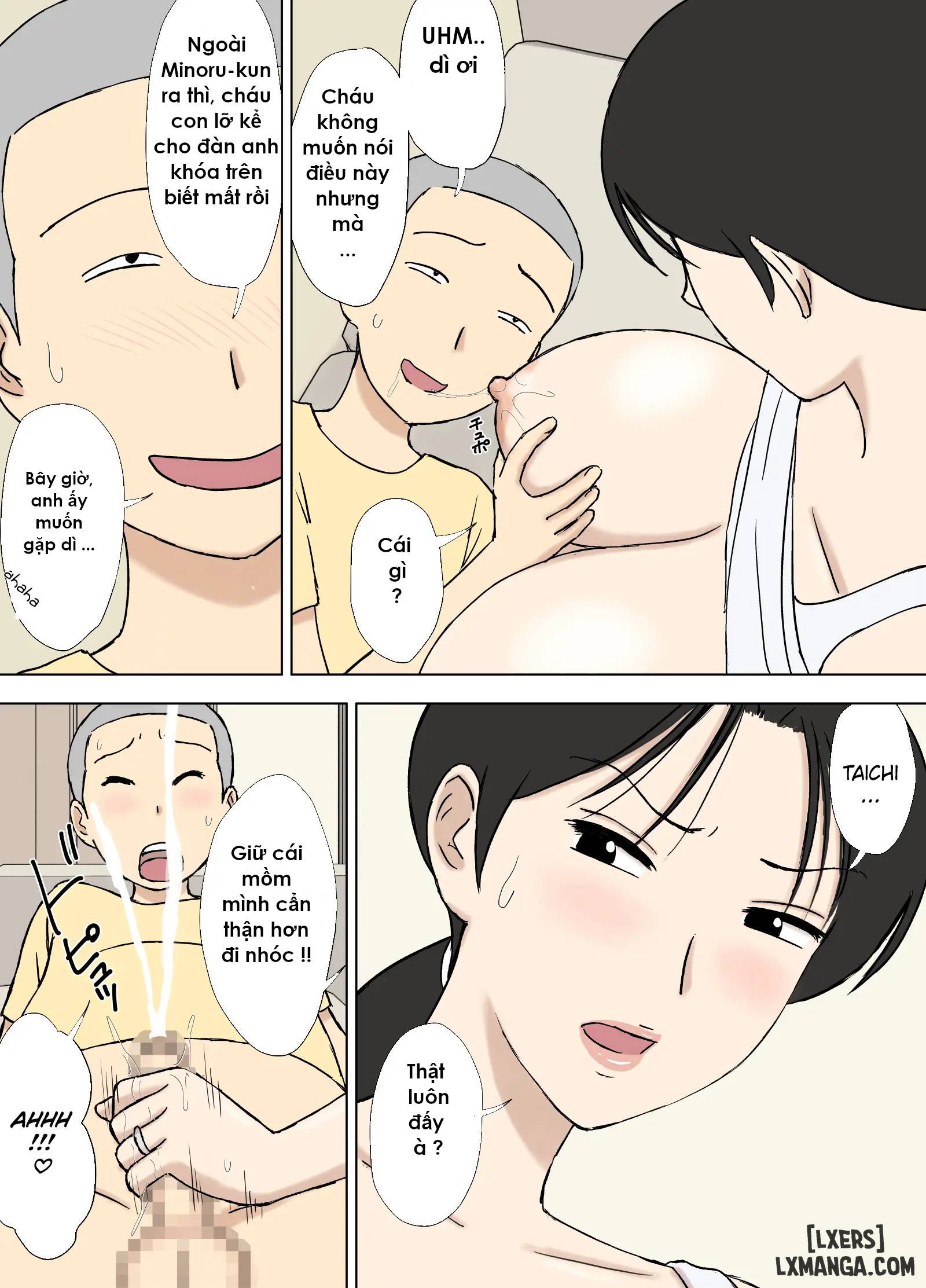 HentaiVN.net - Ảnh 43 - Karamare Tsuma no Kyouko-san Kyouko-san to Taichi-kun, Futatabi.. Hen - Oneshot