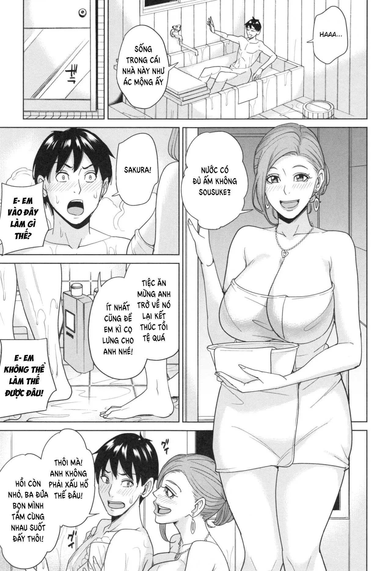 HentaiVN.net - Ảnh 15 - Sister-in-Law Slut Life [Ore no Nee-san, Watashi no Otouto; Aniyome Bitch Life] - Chap 1