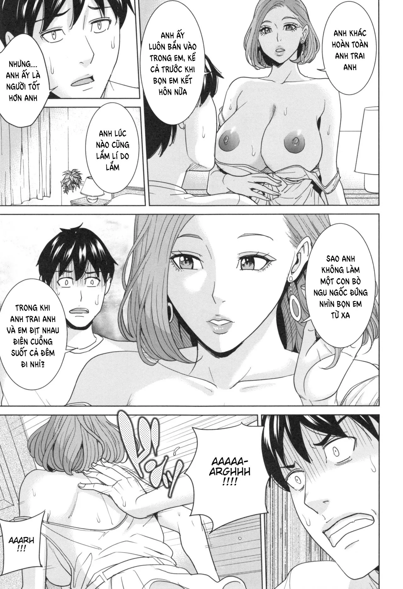 HentaiVN.net - Ảnh 27 - Sister-in-Law Slut Life [Ore no Nee-san, Watashi no Otouto; Aniyome Bitch Life] - Chap 1