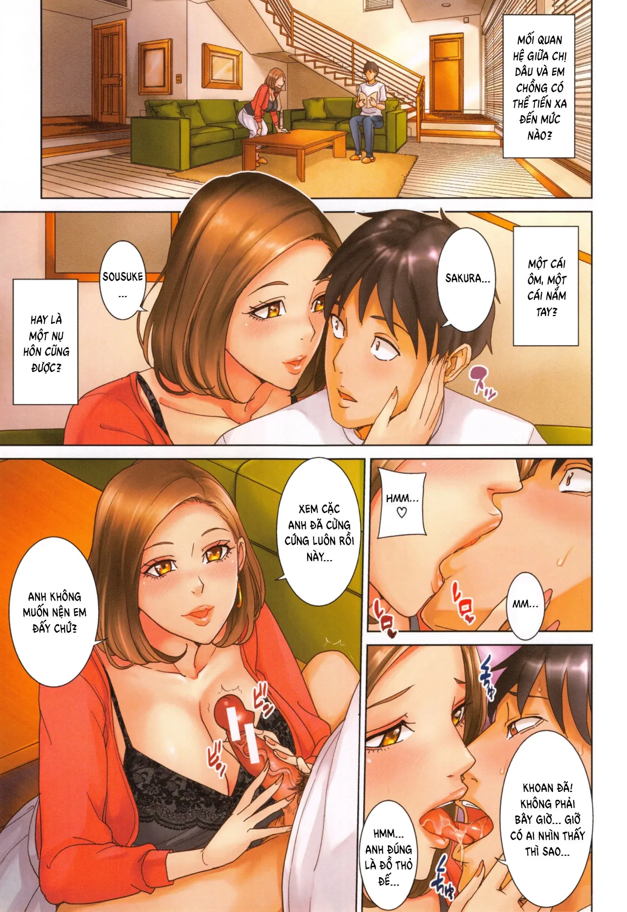 HentaiVN.net - Ảnh 5 - Sister-in-Law Slut Life [Ore no Nee-san, Watashi no Otouto; Aniyome Bitch Life] - Chap 1
