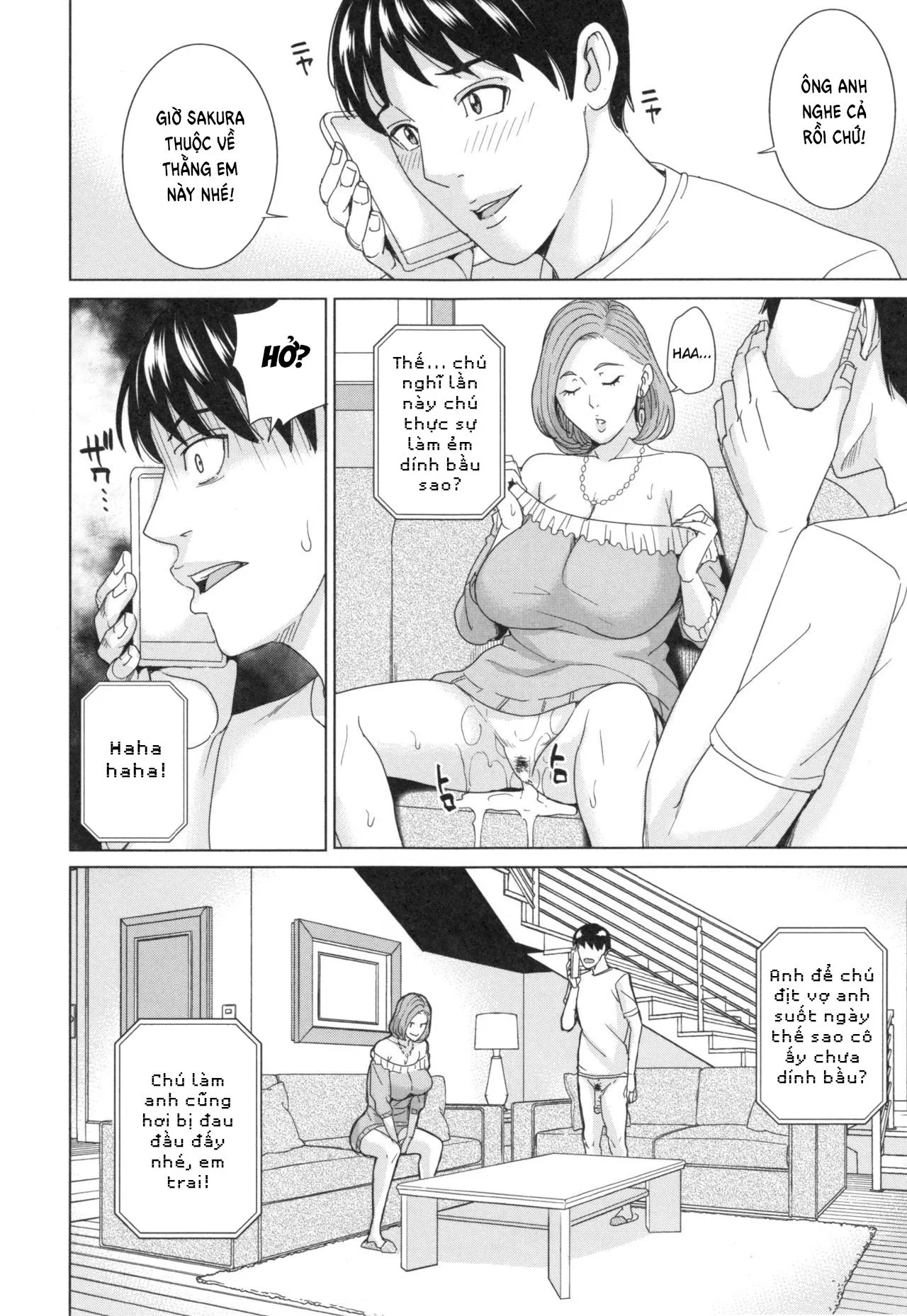 HentaiVN.net - Ảnh 17 - Sister-in-Law Slut Life [Ore no Nee-san, Watashi no Otouto; Aniyome Bitch Life] - Chap 2