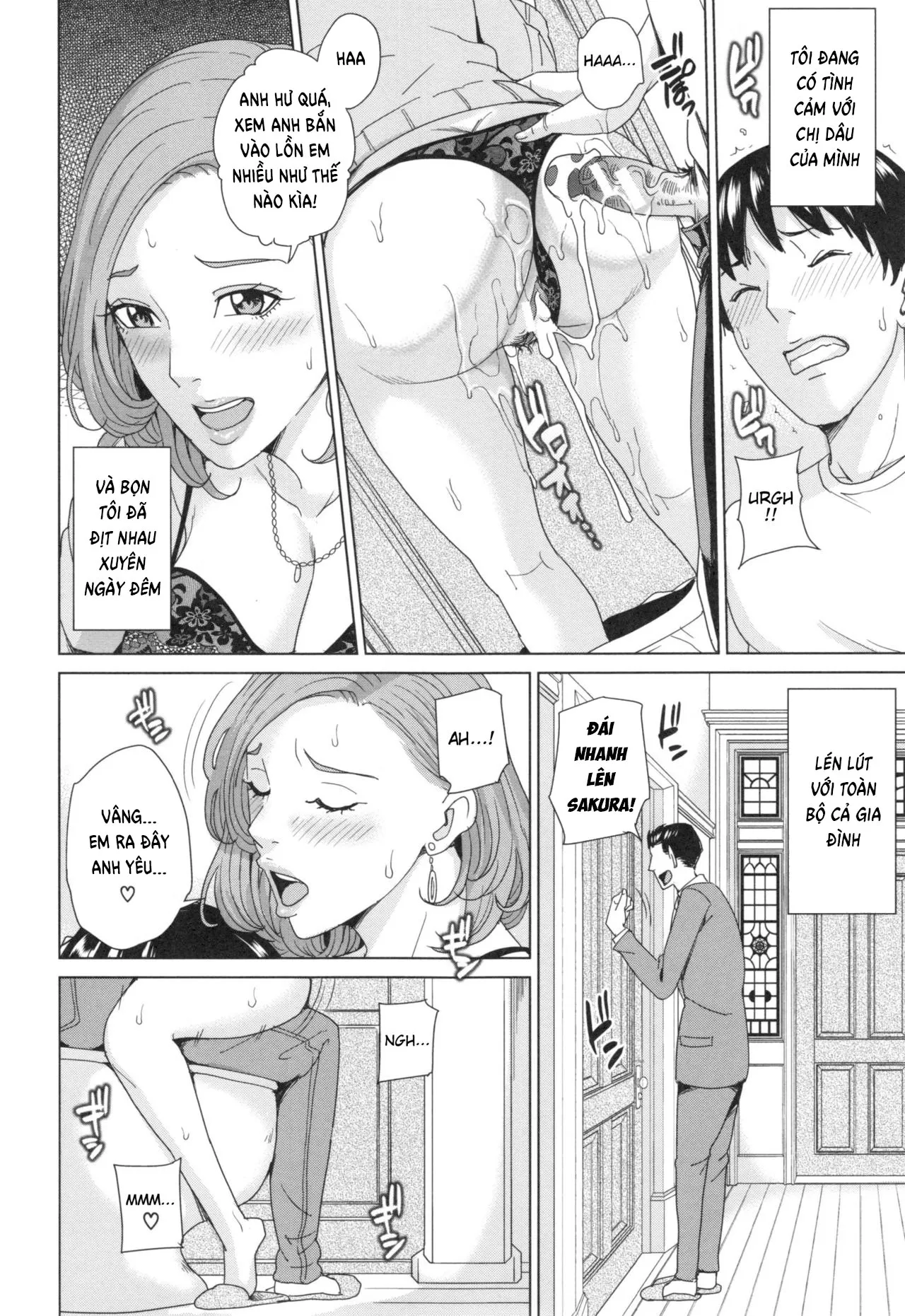HentaiVN.net - Ảnh 5 - Sister-in-Law Slut Life [Ore no Nee-san, Watashi no Otouto; Aniyome Bitch Life] - Chap 2