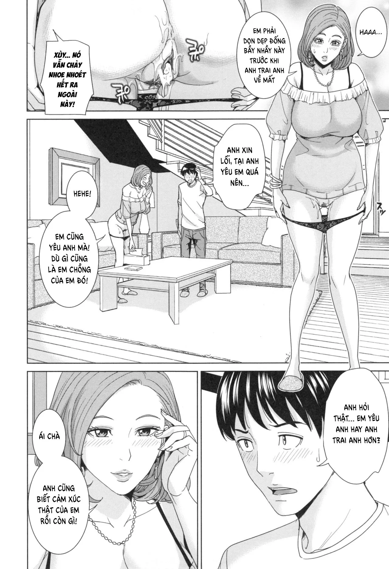 HentaiVN.net - Ảnh 7 - Sister-in-Law Slut Life [Ore no Nee-san, Watashi no Otouto; Aniyome Bitch Life] - Chap 2