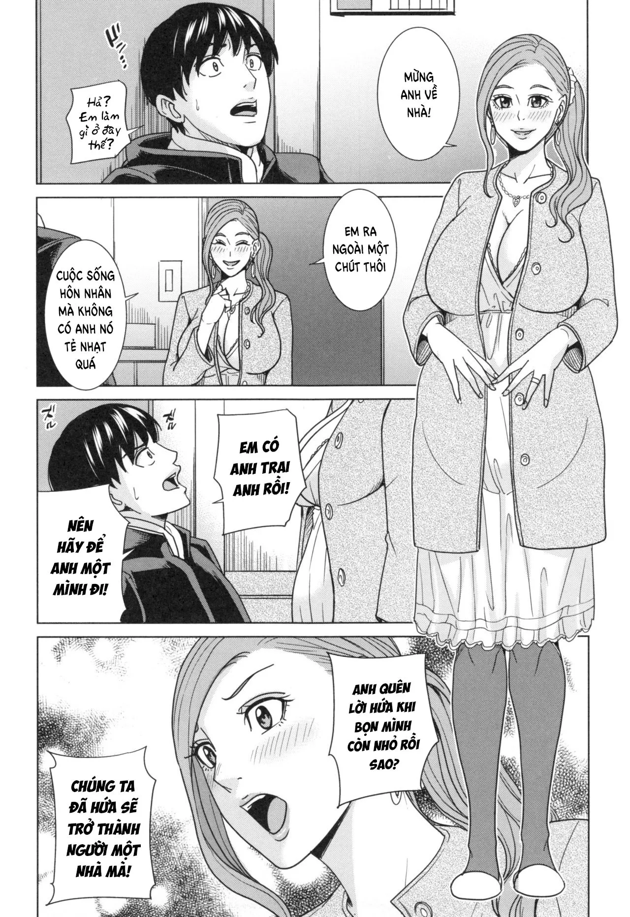 HentaiVN.net - Ảnh 13 - Sister-in-Law Slut Life [Ore no Nee-san, Watashi no Otouto; Aniyome Bitch Life] - Chap 3