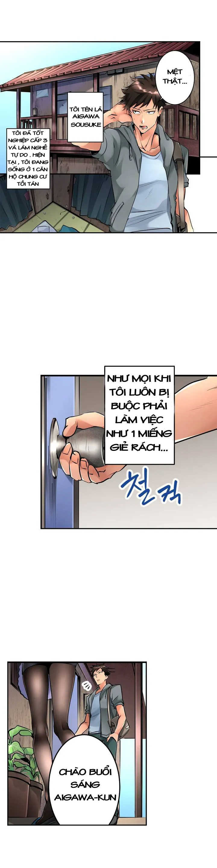 HentaiVN.net - Ảnh 4 - Ceiling Girl [전장에서 멀어진 그녀] - Chap 1