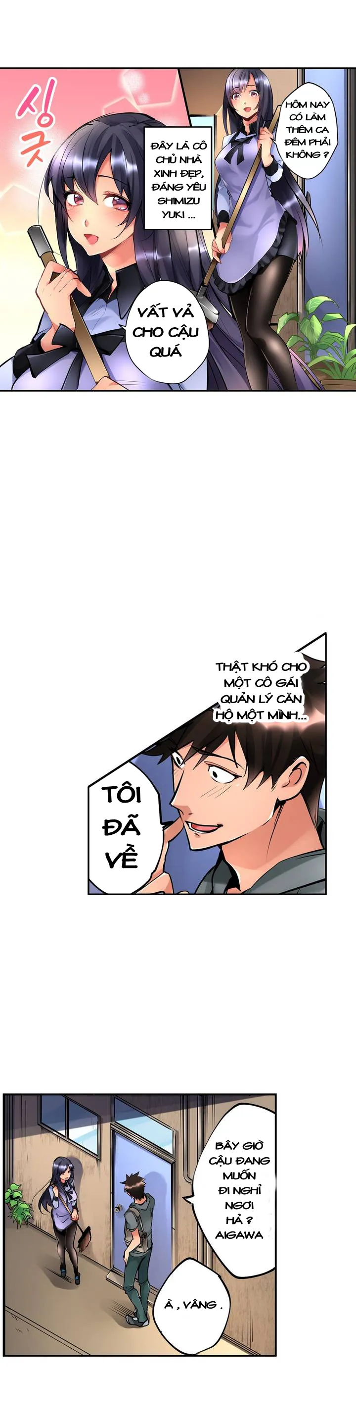 HentaiVN.net - Ảnh 5 - Ceiling Girl [전장에서 멀어진 그녀] - Chap 1