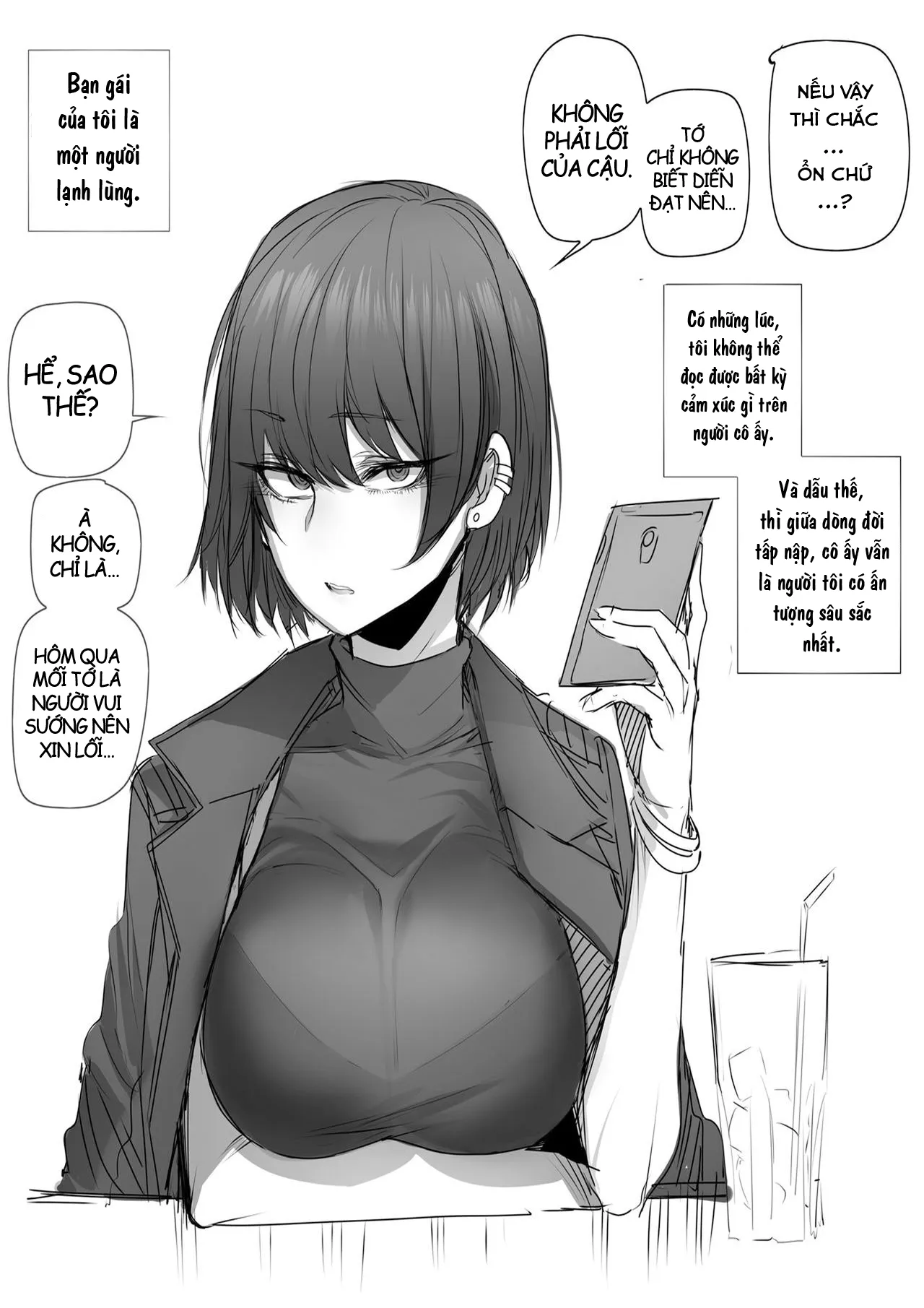HentaiVN.net - Ảnh 15 - Cô Nàng Lạnh Lùng [My Cool Girlfriend] - Oneshot