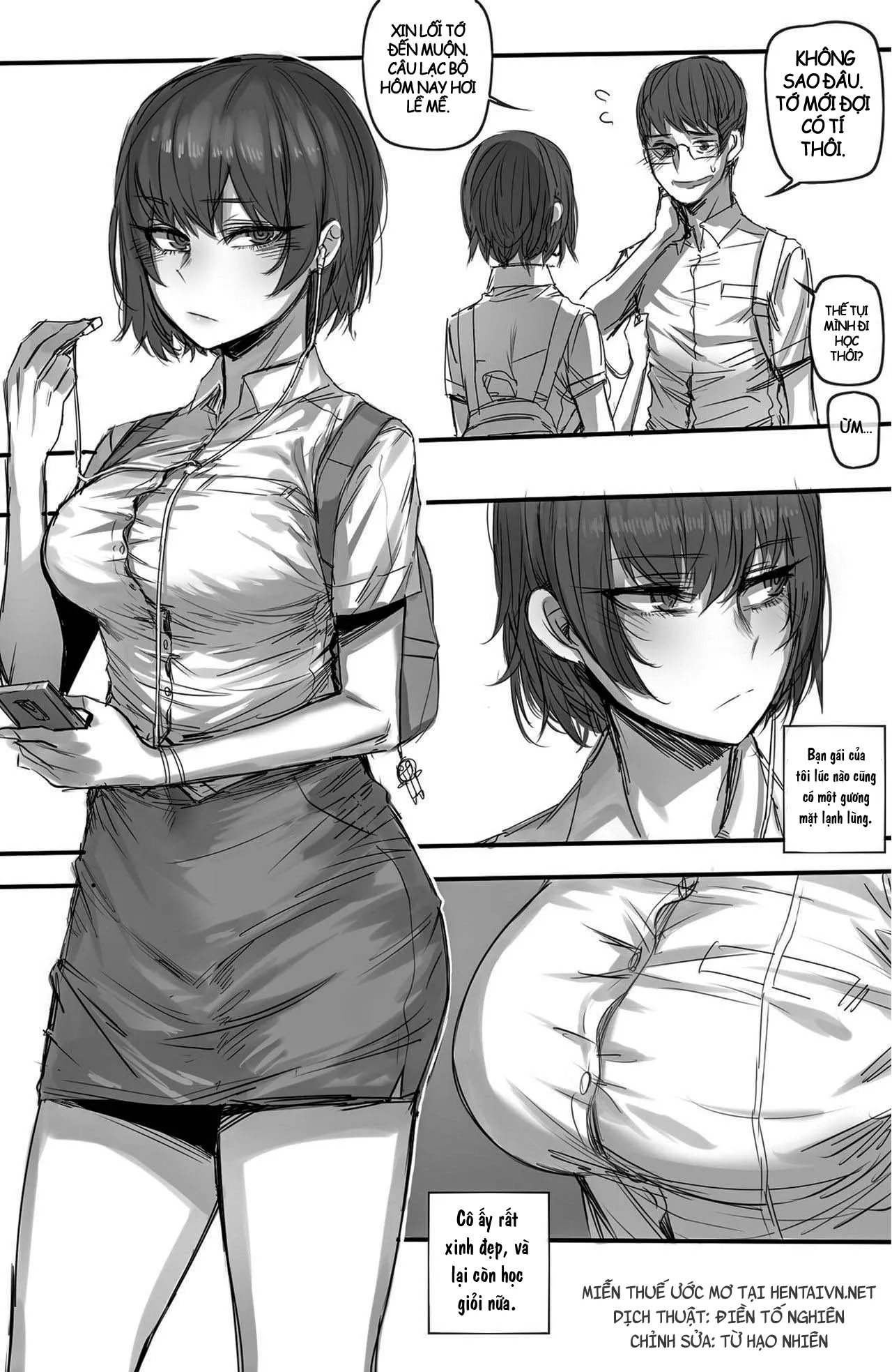 HentaiVN.net - Ảnh 3 - Cô Nàng Lạnh Lùng [My Cool Girlfriend] - Oneshot
