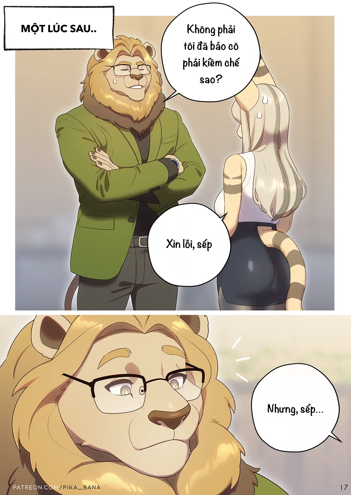 HentaiVN.net - Ảnh 17 - việc thường ngày của nhân viên văn phòng - chap 1