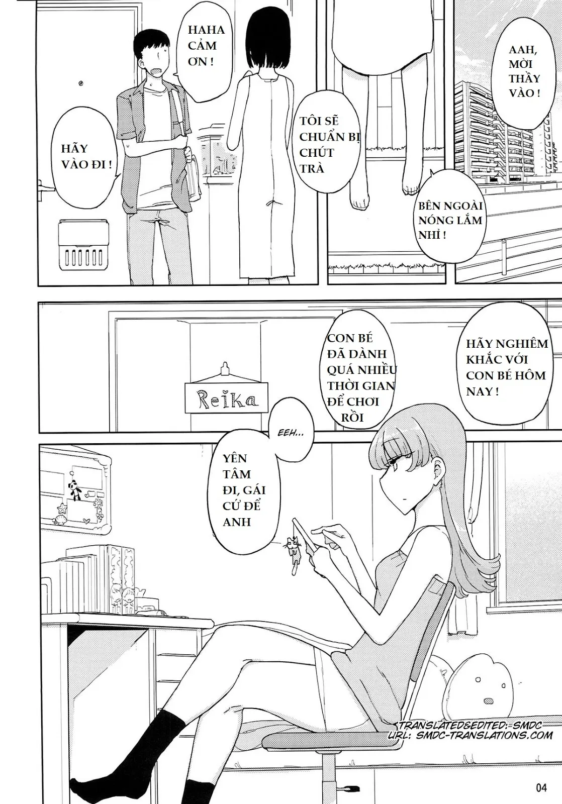 HentaiVN.net - Ảnh 4 - Gia sư thôi miên dâm dục [Saimin Katei-kyoushi no Inkou] - Chap 1