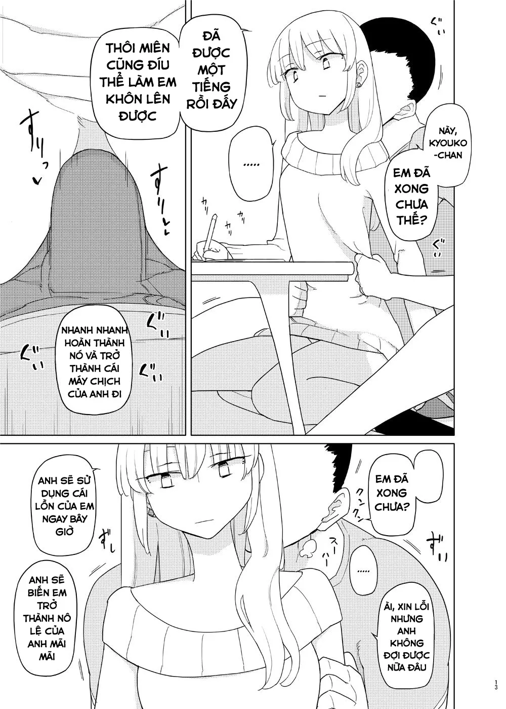 HentaiVN.net - Ảnh 14 - Gia sư thôi miên dâm dục [Saimin Katei-kyoushi no Inkou] - Chap 2 - [END]