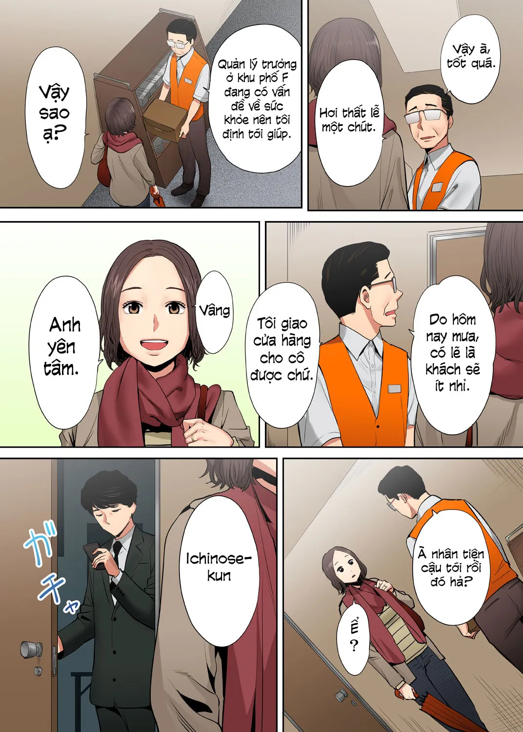 HentaiVN.net - Ảnh 25 - Cấp dưới của chồng làm tôi ra lênh láng... Ngoại tình thật là sướng đến điên đảo. [「夫の部下にイかされちゃう…」抗えず感じてしまう不倫妻] - Chap 3