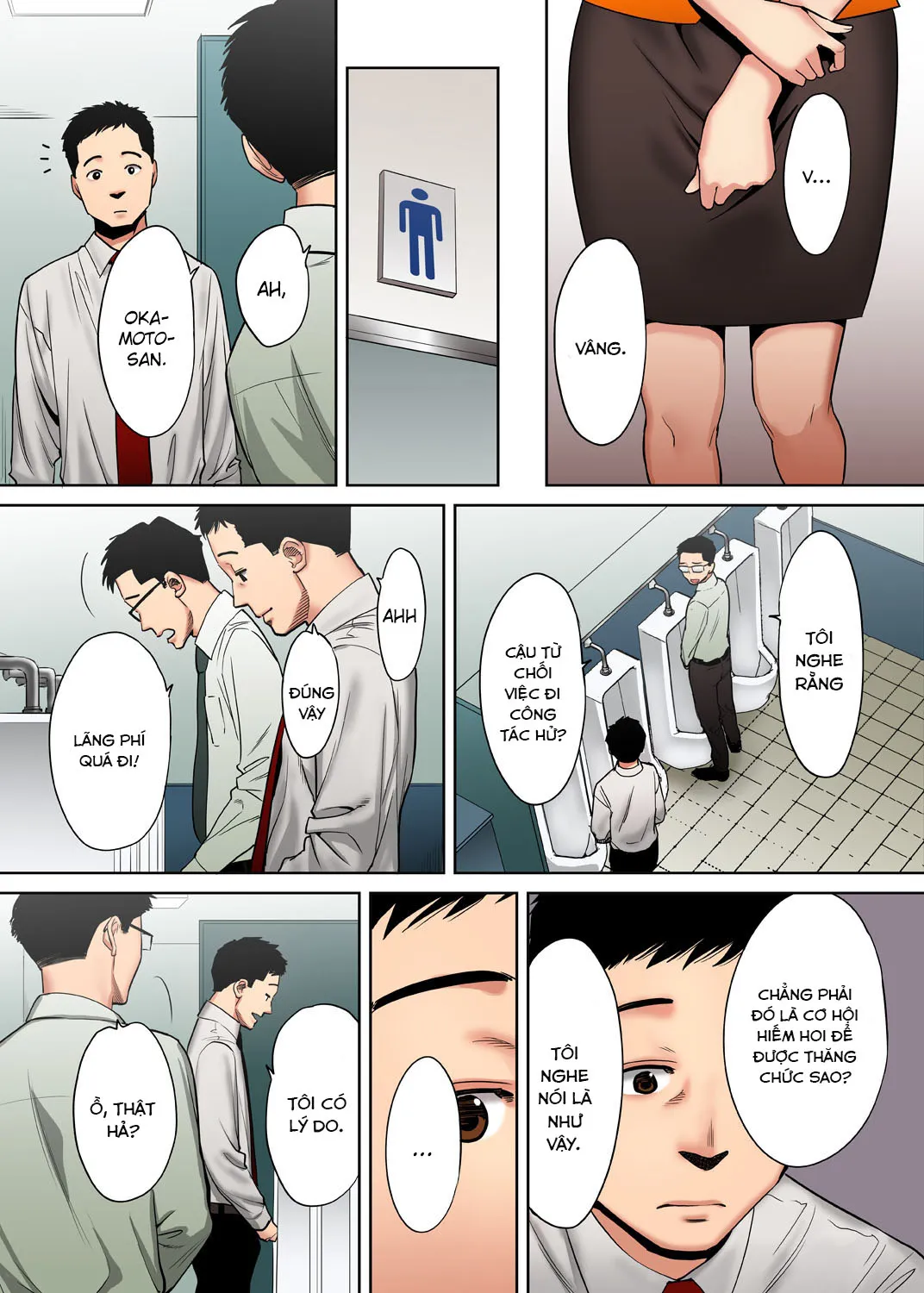 HentaiVN.net - Ảnh 21 - Cấp dưới của chồng làm tôi ra lênh láng... Ngoại tình thật là sướng đến điên đảo. [「夫の部下にイかされちゃう…」抗えず感じてしまう不倫妻] - Chap 6........