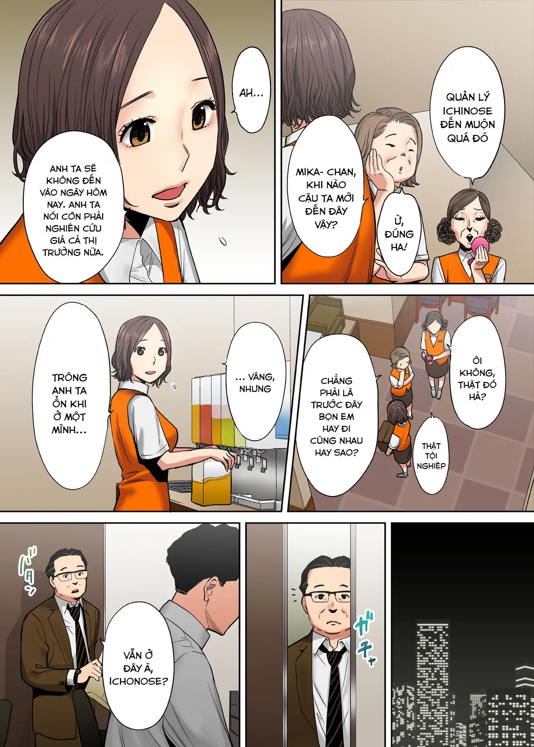 HentaiVN.net - Ảnh 23 - Cấp dưới của chồng làm tôi ra lênh láng... Ngoại tình thật là sướng đến điên đảo. [「夫の部下にイかされちゃう…」抗えず感じてしまう不倫妻] - Chap 6........