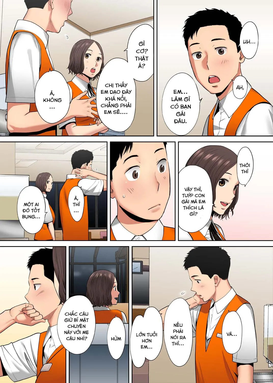 HentaiVN.net - Ảnh 17 - Cấp dưới của chồng làm tôi ra lênh láng... Ngoại tình thật là sướng đến điên đảo. [「夫の部下にイかされちゃう…」抗えず感じてしまう不倫妻] - Chap 8