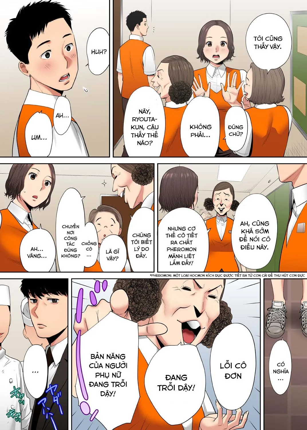 HentaiVN.net - Ảnh 25 - Cấp dưới của chồng làm tôi ra lênh láng... Ngoại tình thật là sướng đến điên đảo. [「夫の部下にイかされちゃう…」抗えず感じてしまう不倫妻] - Chap 8