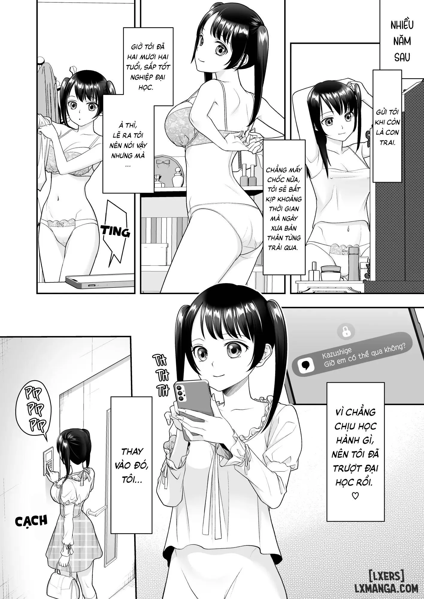 HentaiVN.net - Ảnh 32 - Cỗ máy làm lại cuộc đời!! - Oneshot