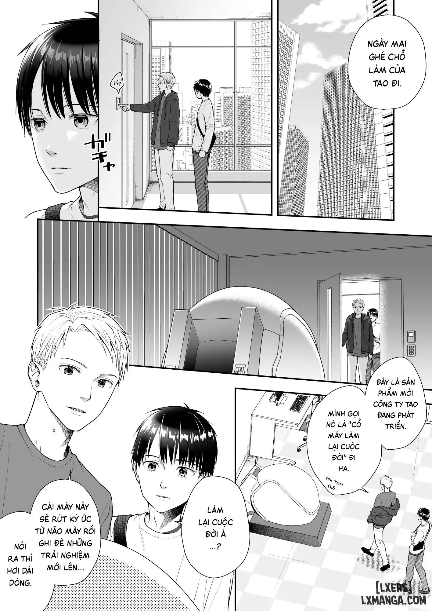 HentaiVN.net - Ảnh 4 - Cỗ máy làm lại cuộc đời!! - Oneshot