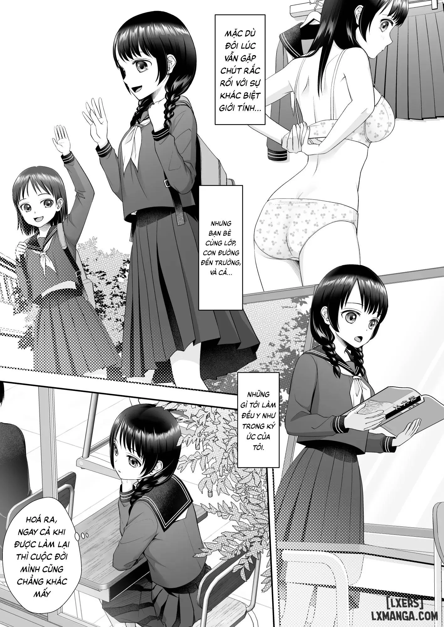 HentaiVN.net - Ảnh 9 - Cỗ máy làm lại cuộc đời!! - Oneshot