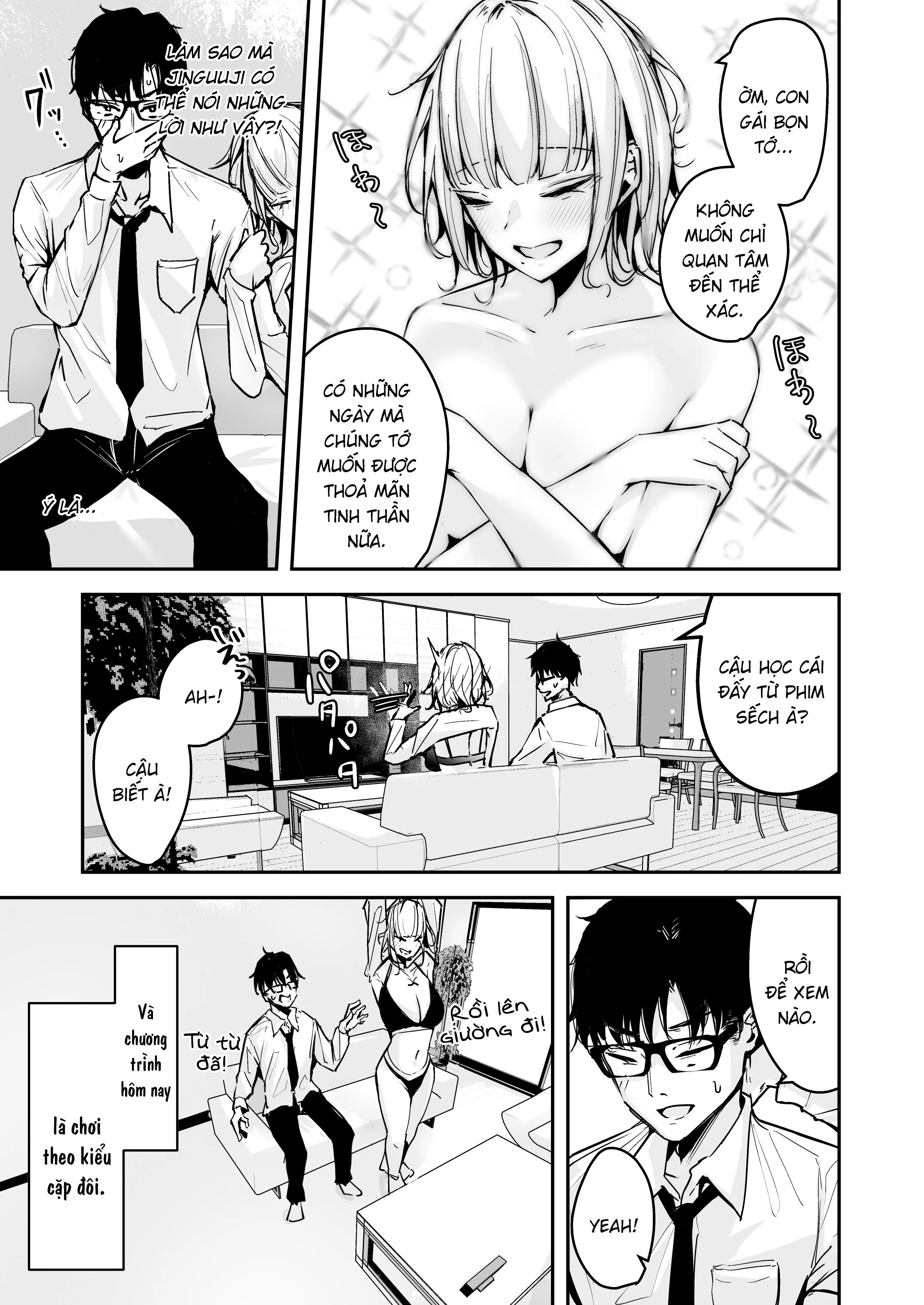 HentaiVN.net - Ảnh 6 - Cô nàng gyaru ngực khủng coi tôi như một tên trai bao 2 - bắn tùm lum