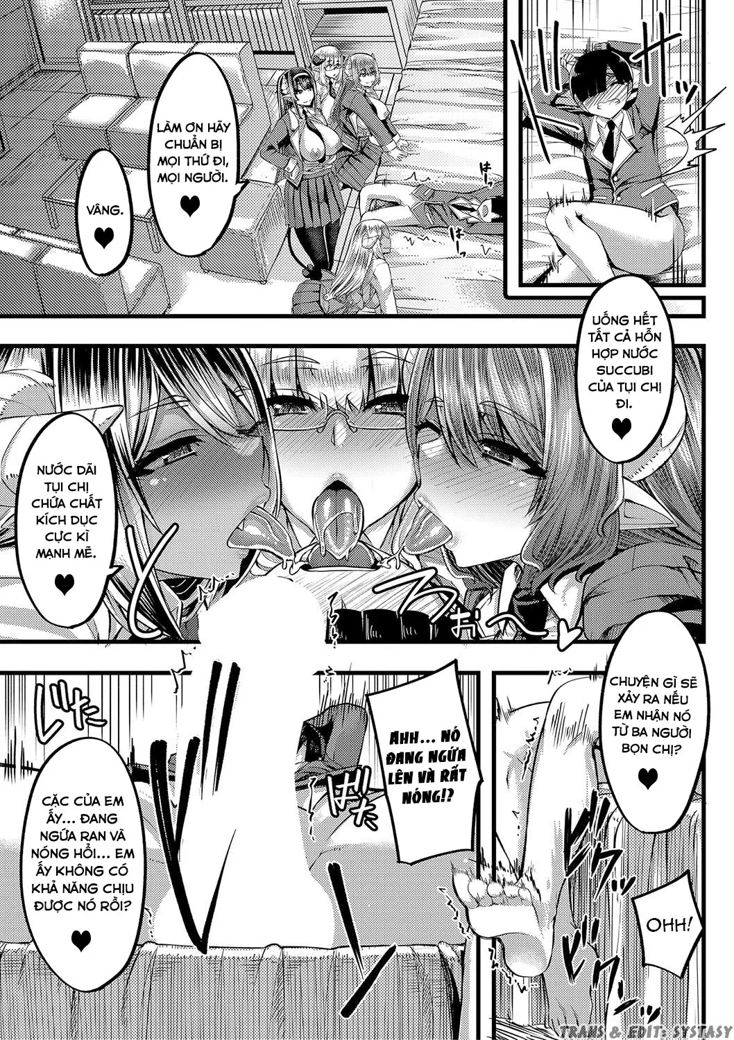 HentaiVN.net - Ảnh 24 - Succubus Sakusei-bu - Chap 1
