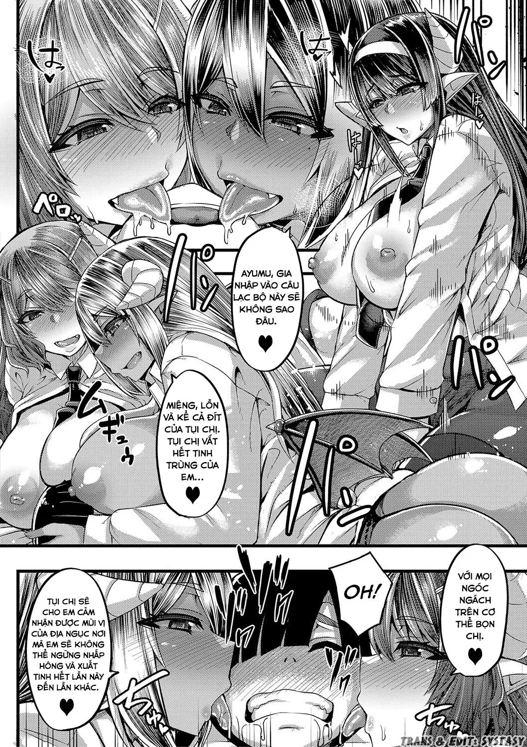 HentaiVN.net - Ảnh 33 - Succubus Sakusei-bu - Chap 1