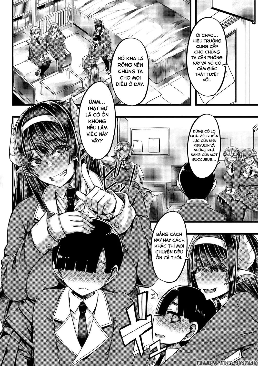 HentaiVN.net - Ảnh 7 - Succubus Sakusei-bu - Chap 1